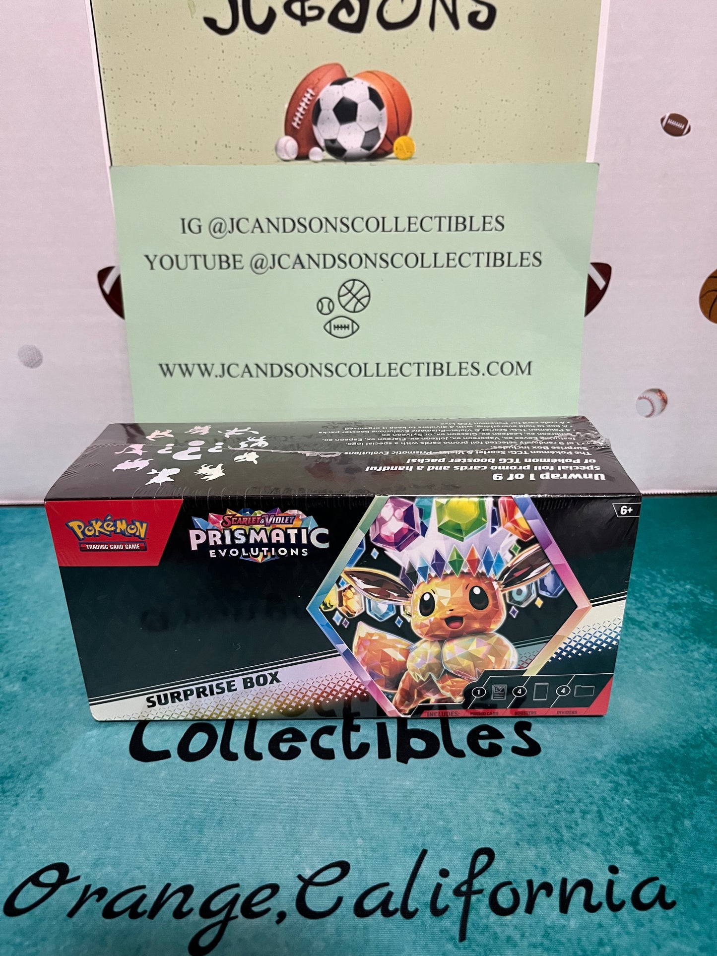 Prismatic Evolutions Surprise Box Sealed/Brand New!