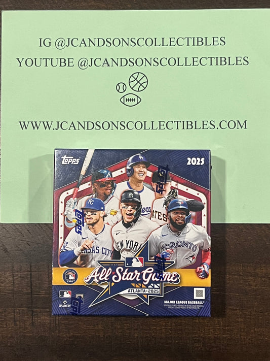 2025 TOPPS MLB BASEBALL ALL STAR GAME MEGA BOX NEW FACTORY SEALED