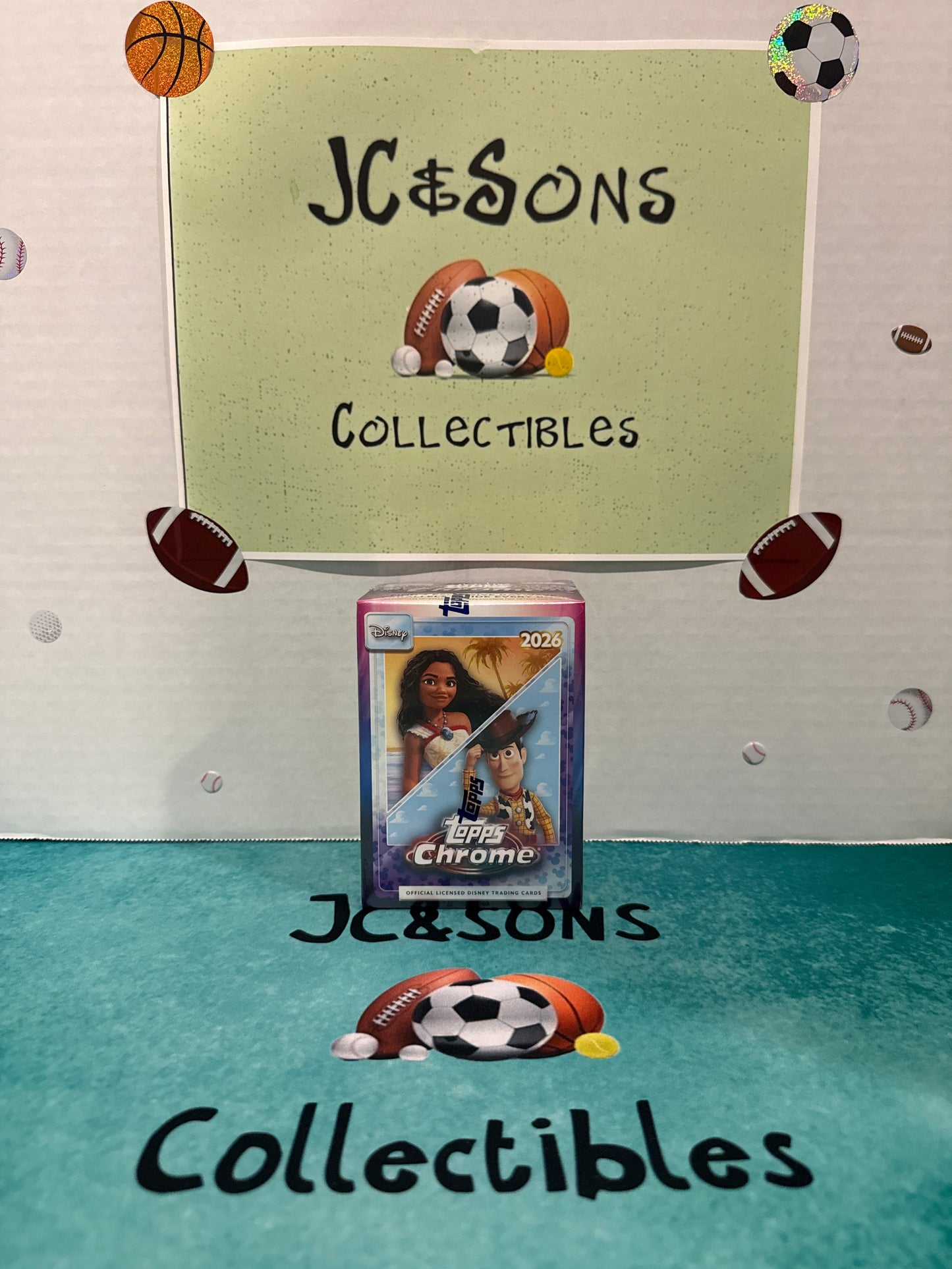 Topps Chrome 2026 Disney Blaster Box