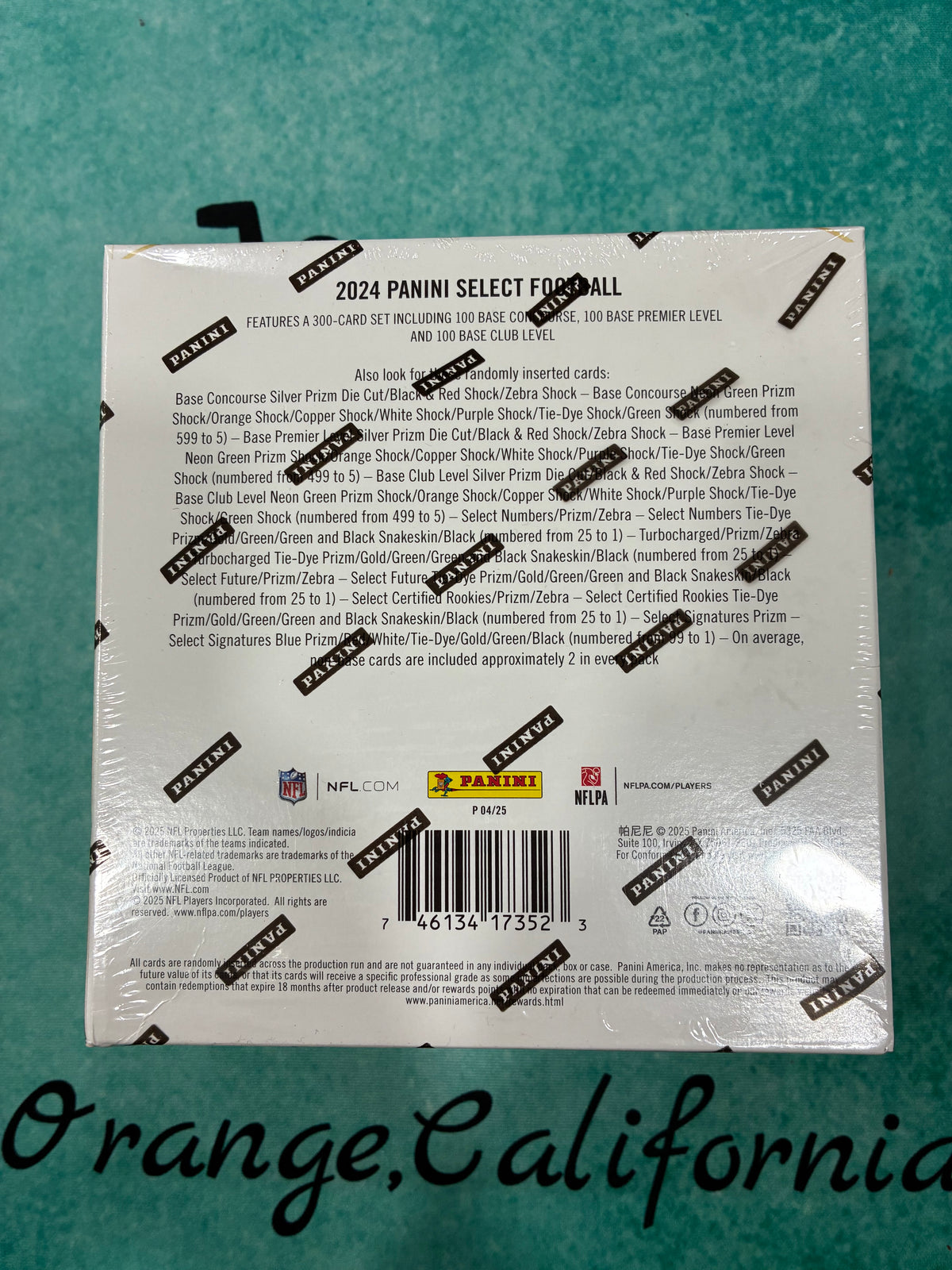 2024 NFL Panini Football Select Mega Box