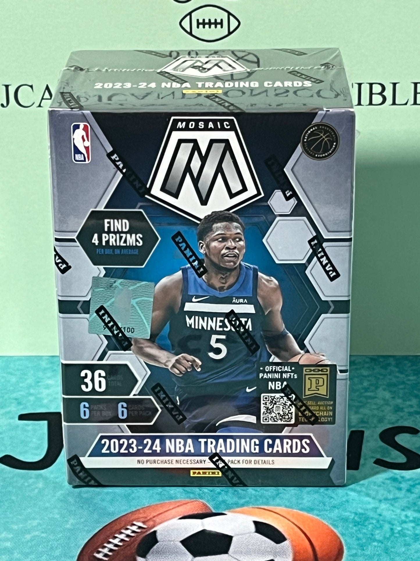 2023-24 Panini Mosaic Basketball Blaster Box NBA Trading Cards - Factory SEALED