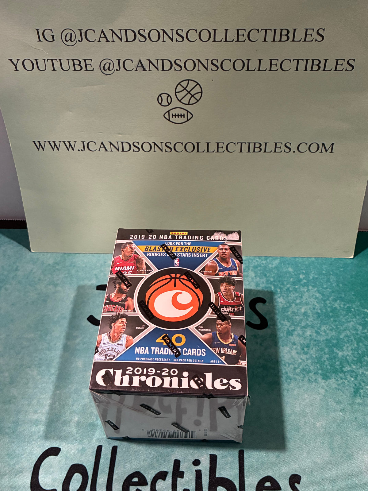 Panini 2019-20 Chronicles NBA Basketball Blaster Box 40 Cards Blaster Exclusive