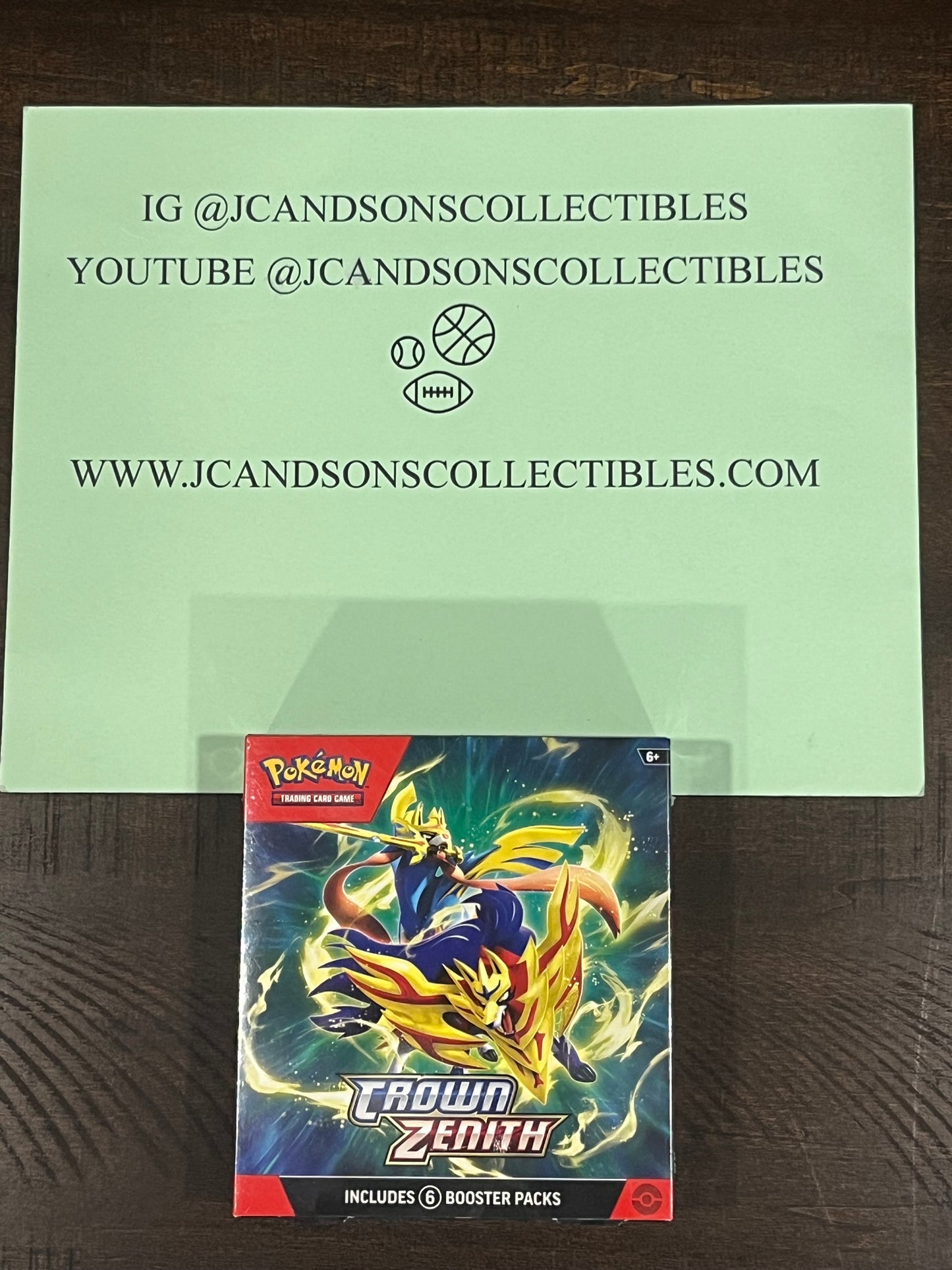 Pokemon TCG Crown Zenith Booster Bundle - BRAND NEW SEALED 6 Packs