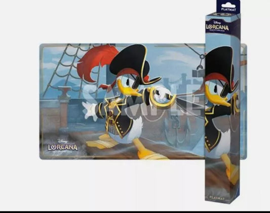 Lorcana TCG: Azurite Sea: Playmat - Donald Duck. Factory Sealed