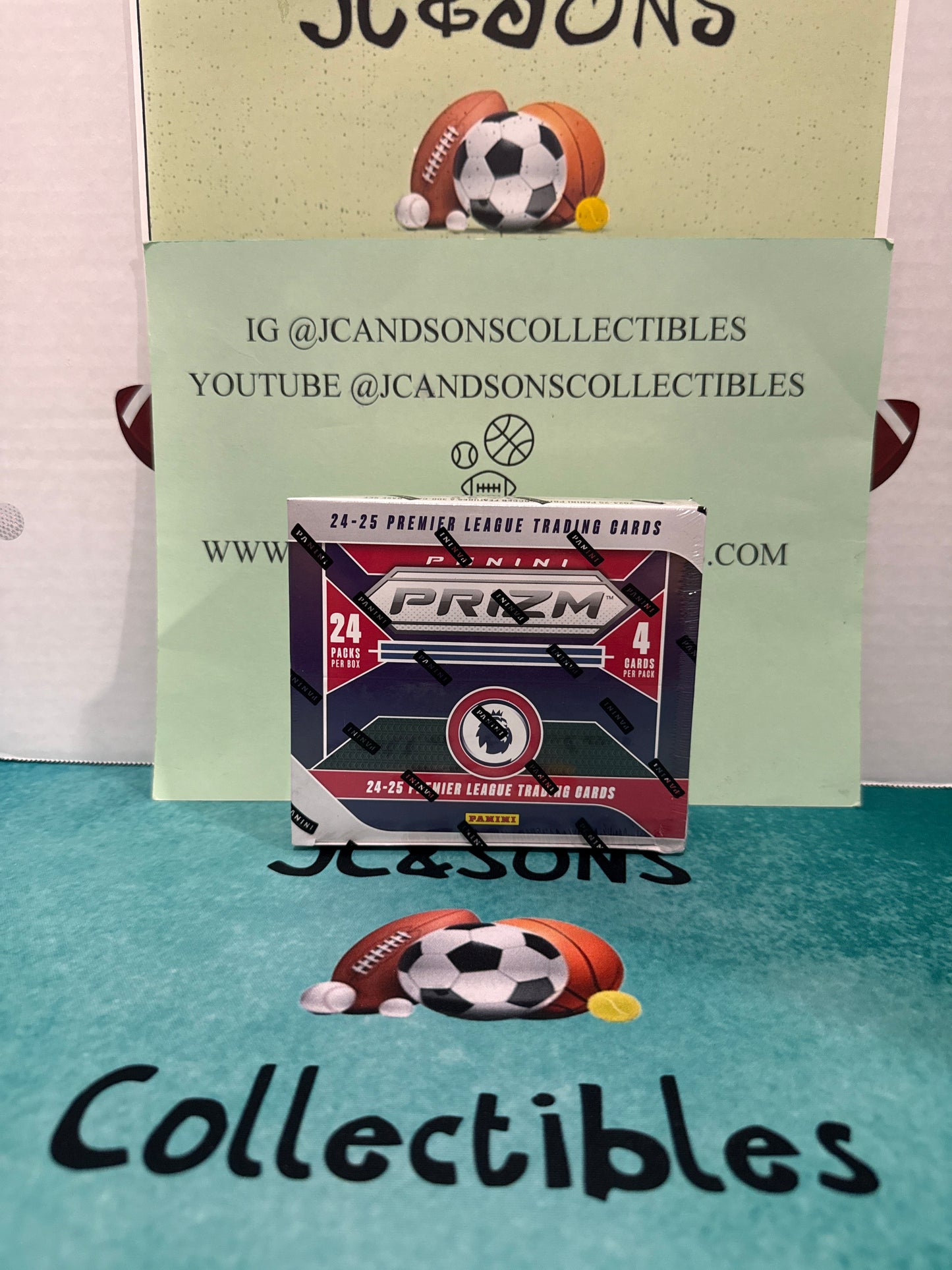 Panini Prizm 24-25 Premier League Soccer Retail Box