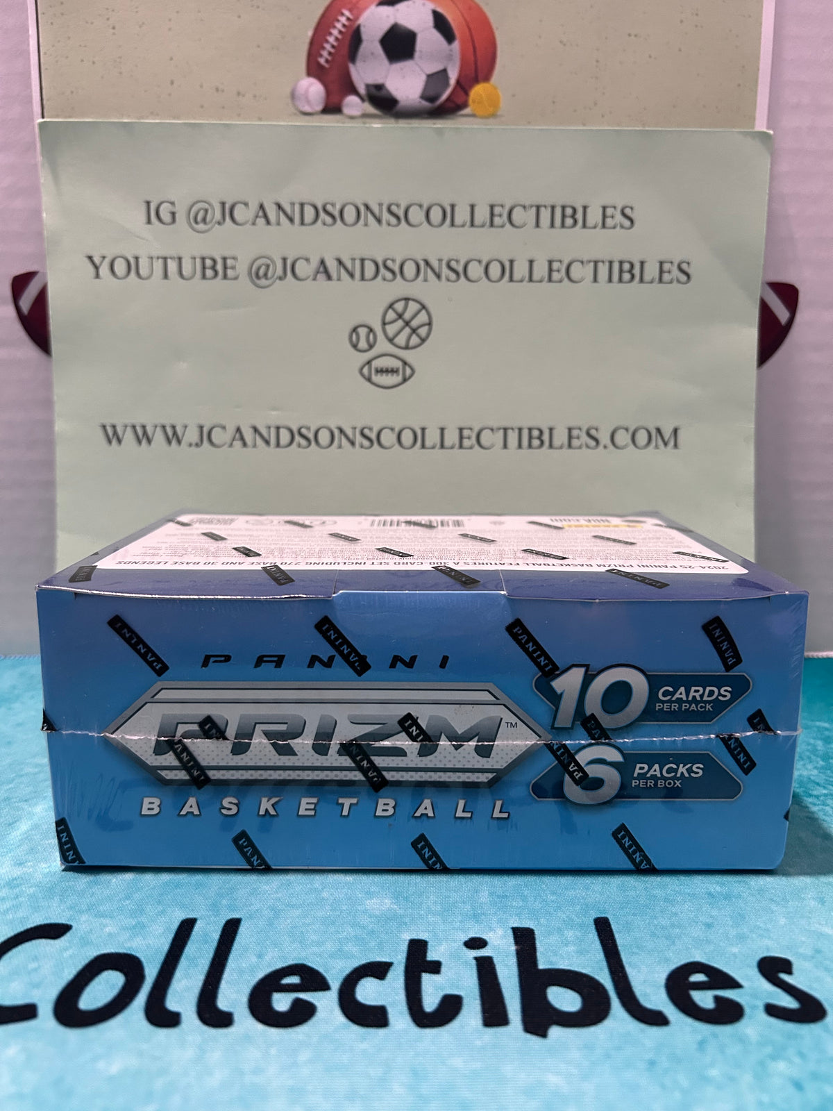 2024-2025 Panini Prizm NBA Basketball Mega Box -NEW- 14 Red Ice Prizms 4 Silver