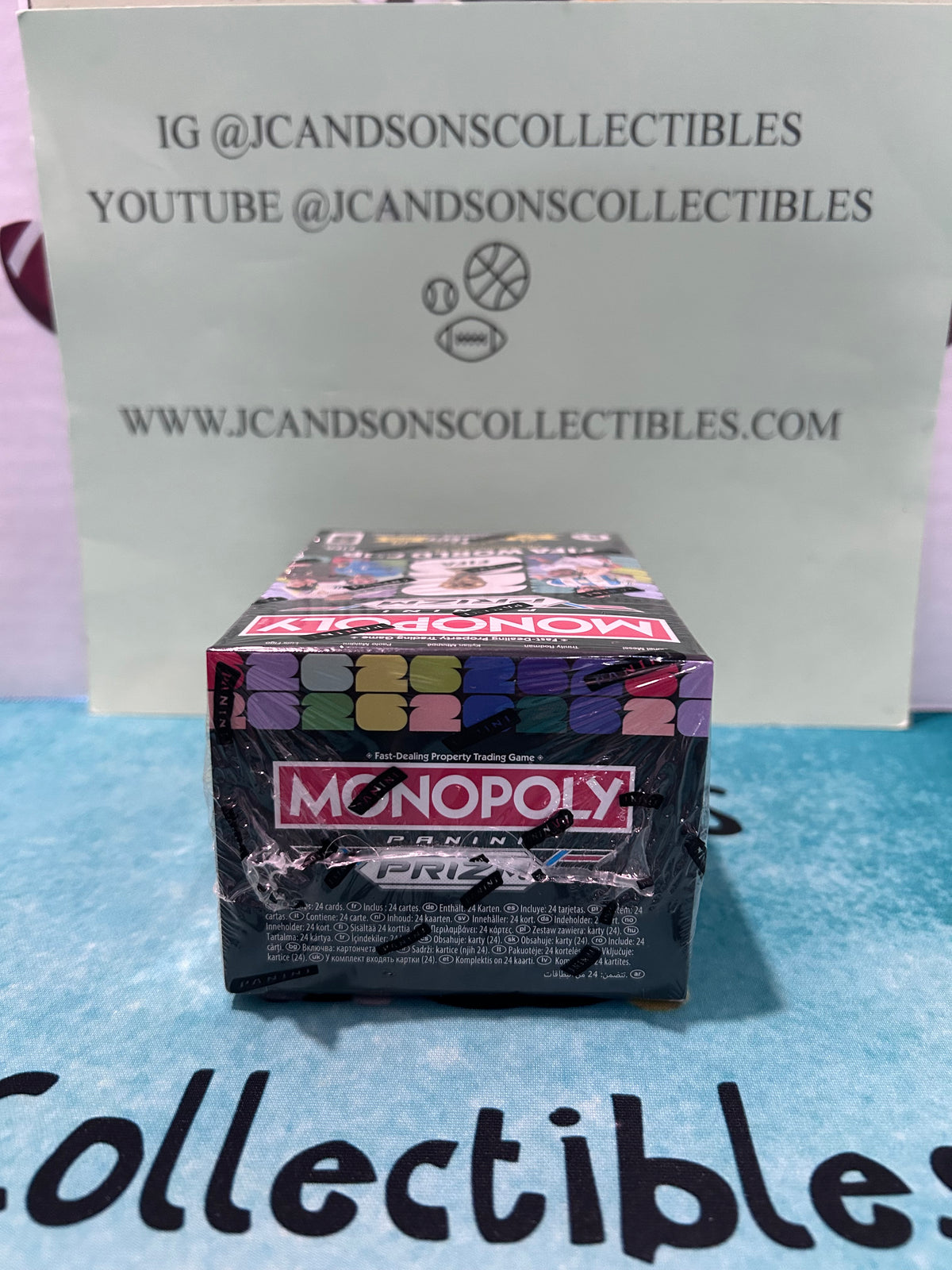2026 Panini Prizm Monopoly FIFA World Cup Blaster Box Brand New Factory Sealed