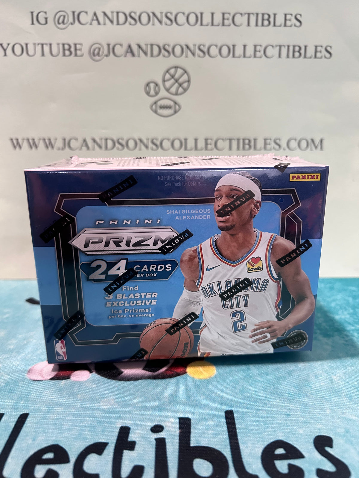 2024-2025 Panini PRIZM NBA Basketball Trading Cards Blaster Box Sealed