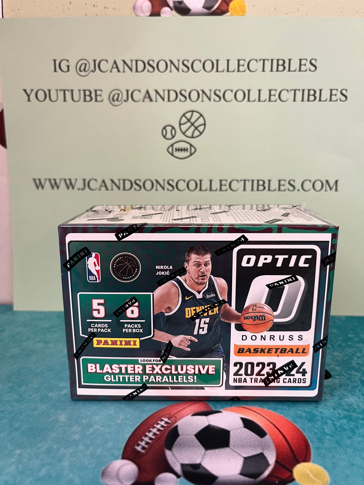 2023-24 Panini NBA Donruss Optic Basketball Blaster Box. Victor Wembanyama Hunting