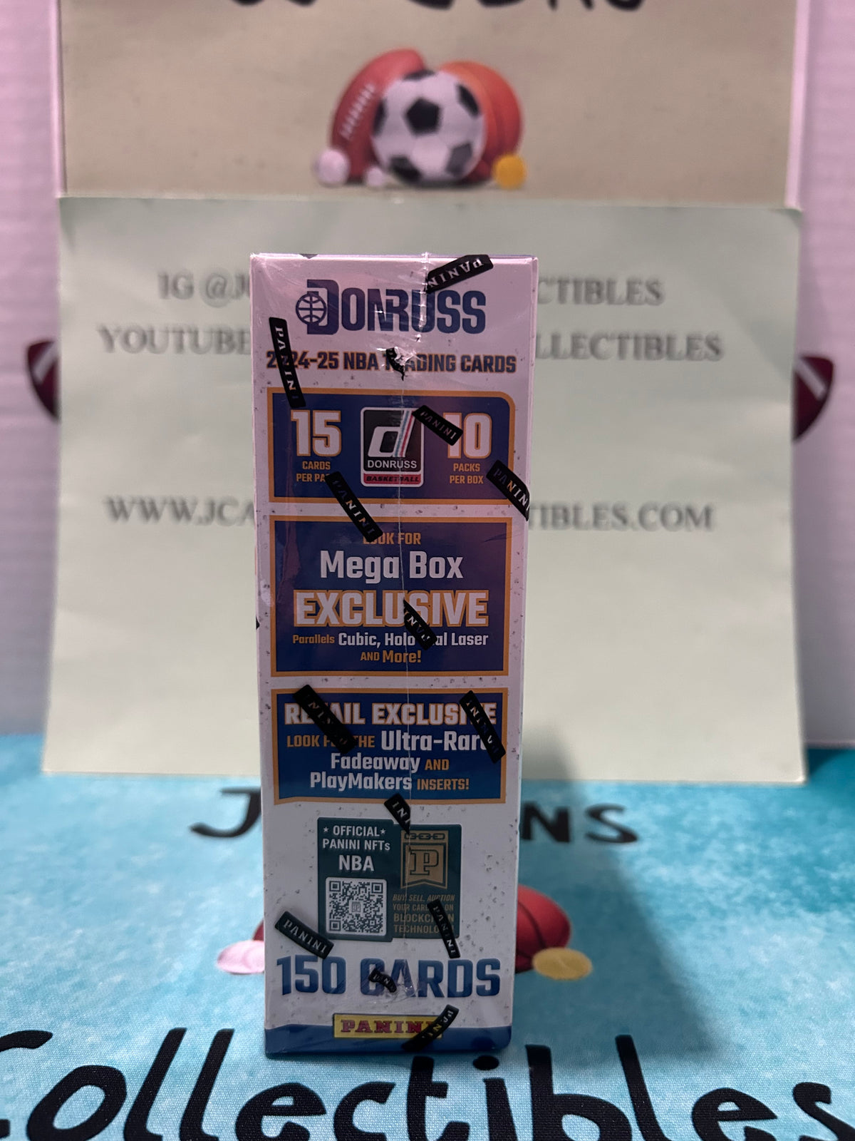 2024-2025 Panini Donruss NBA Basketball Mega Box 150 Cards