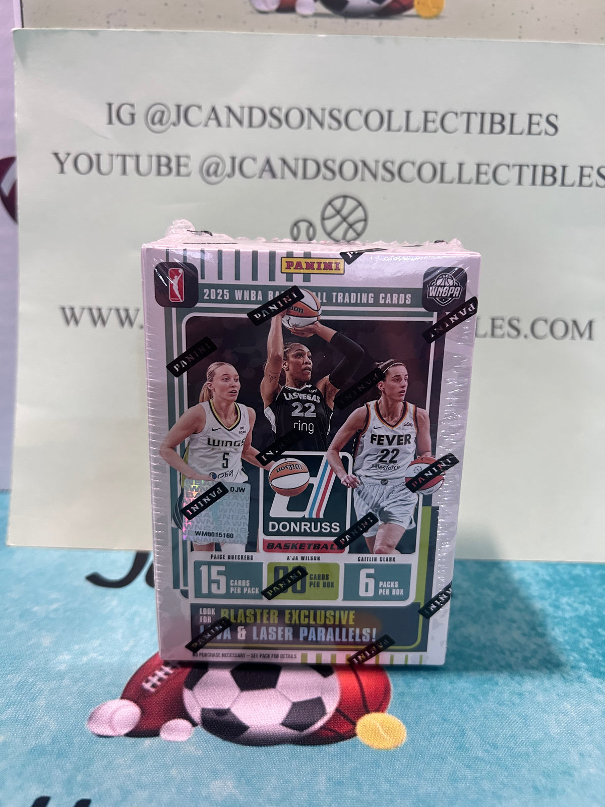 2025 Donruss WNBA Basketball Blaster Box FACTORY SEALED