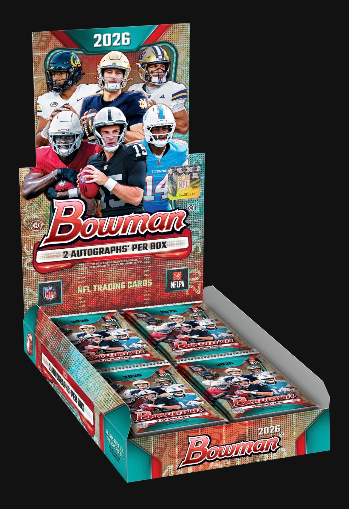 2026 Bowman Football - Hobby Box PRESALE releases Oct 1st