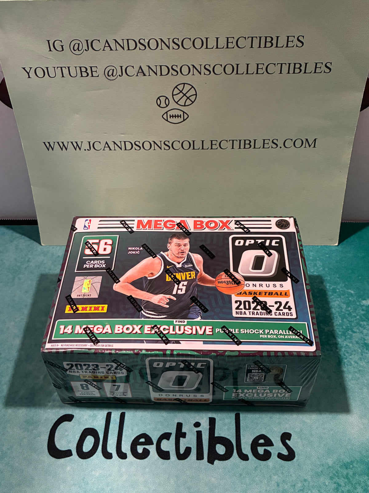 2023-24 Donruss Optic Basketball Mega Box Factory Sealed