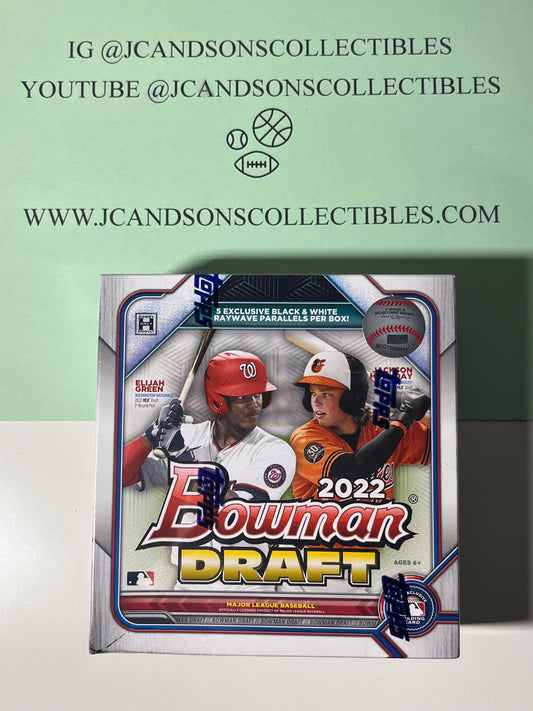 2022 BOWMAN DRAFT BASEBALL HOBBY LITE BOX FACTORY SEALED