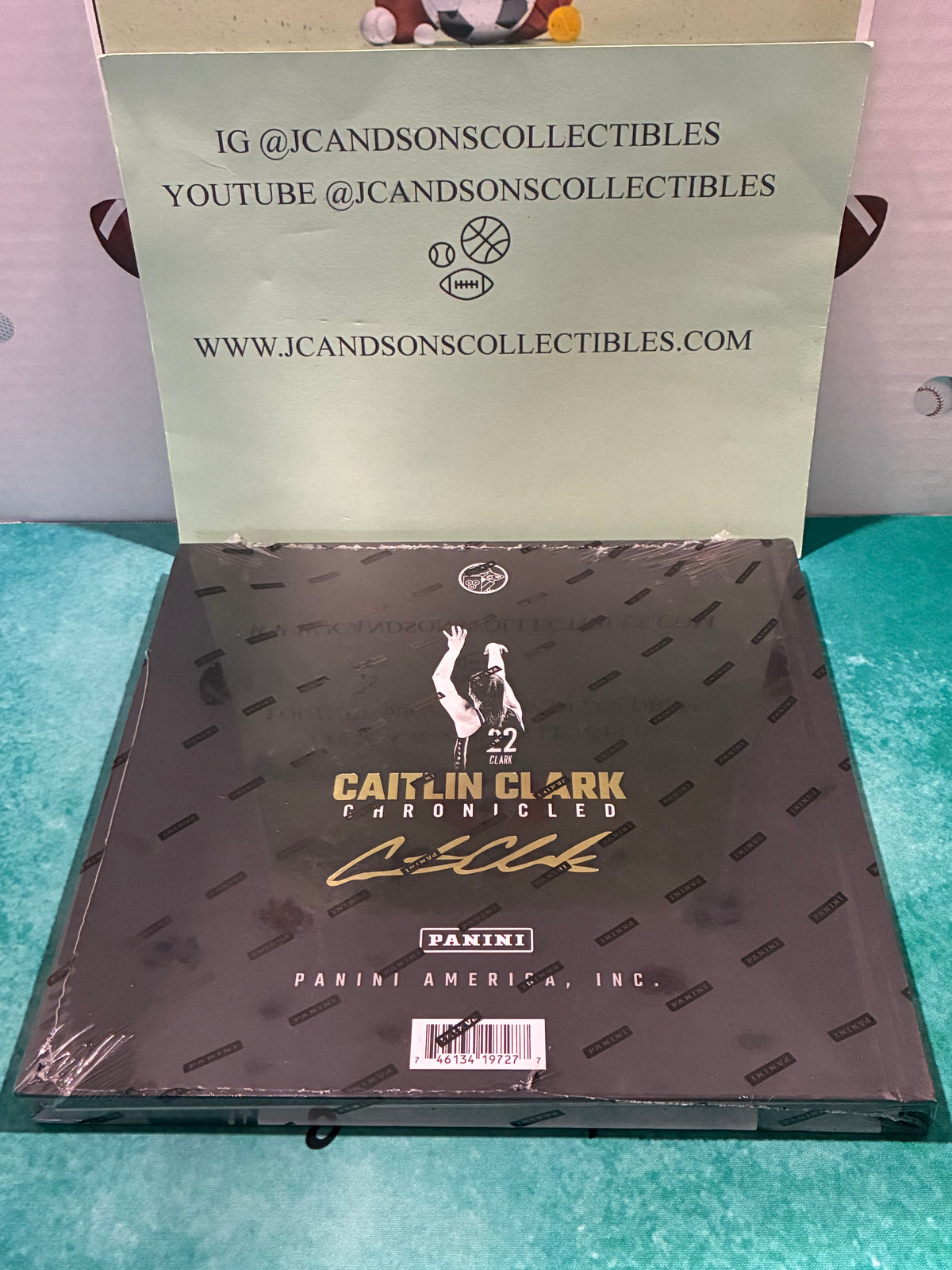 2025 Panini Caitlin Clark Chronicled Basketball Trading Card Collection Keepsake
