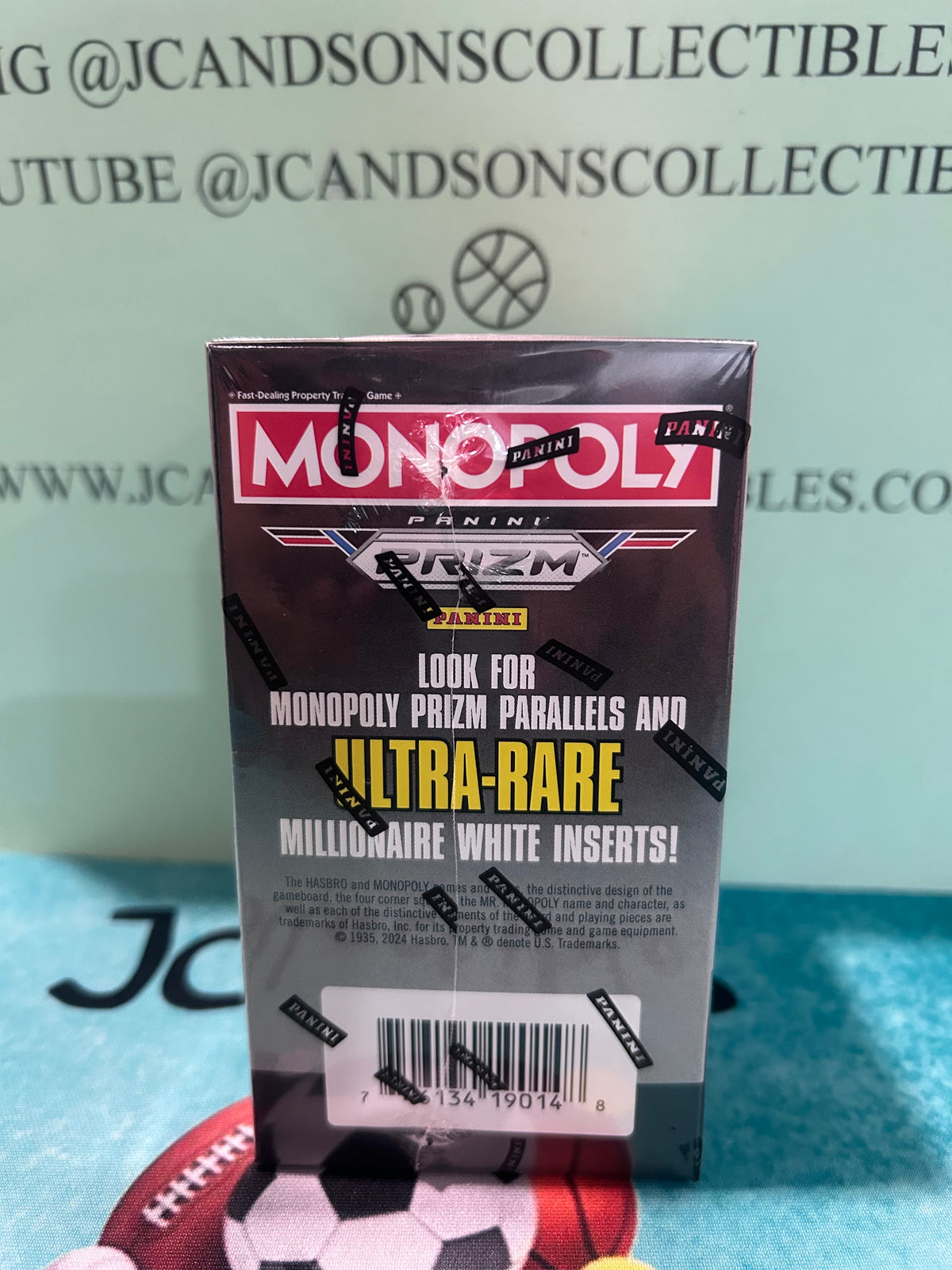 2024 Panini Prizm Monopoly WNBA Basketball Blaster Box (Millionaire White!) Fanatics Exclusive