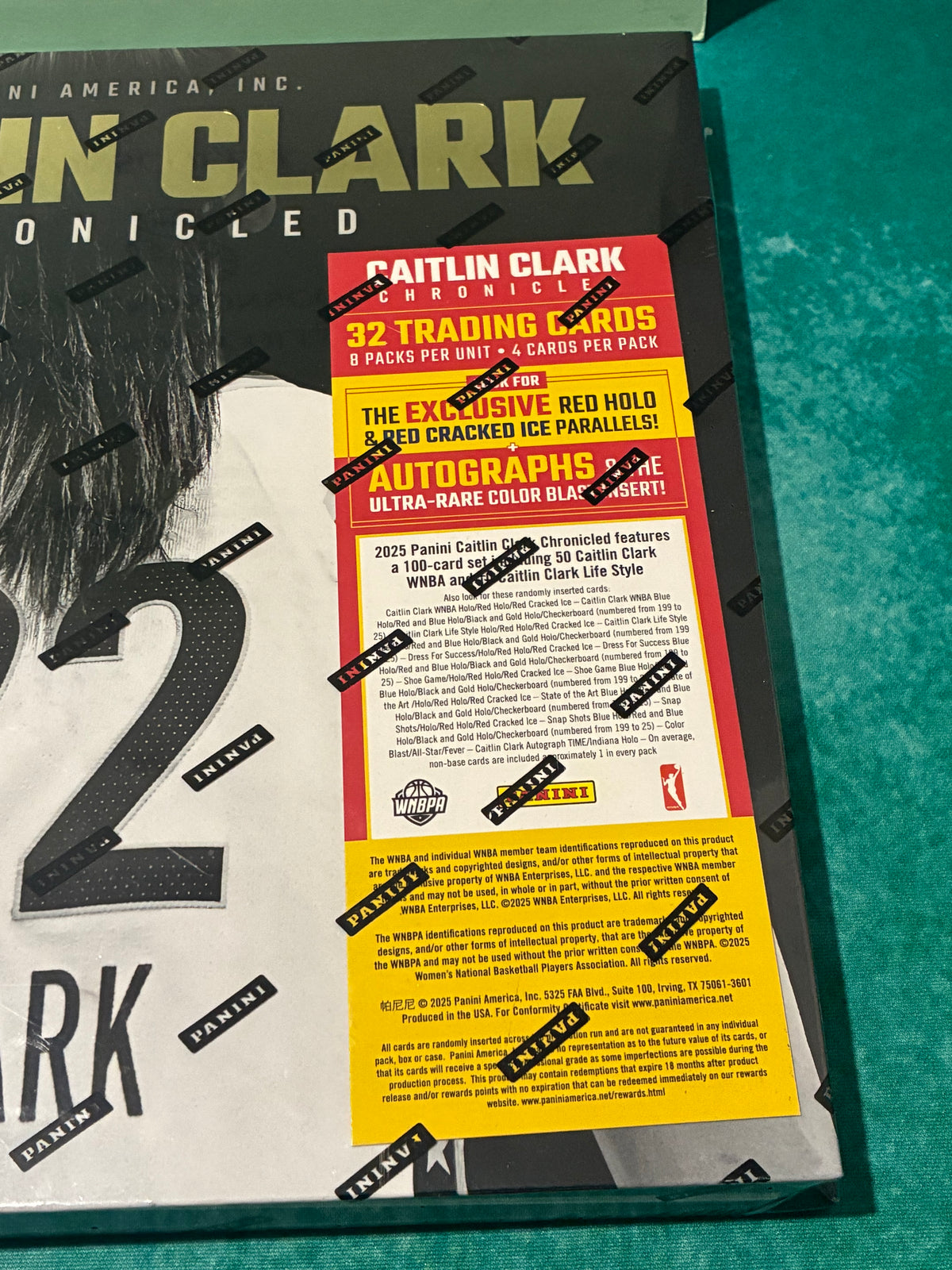 2025 Panini Caitlin Clark Chronicled Basketball Trading Card Collection Keepsake