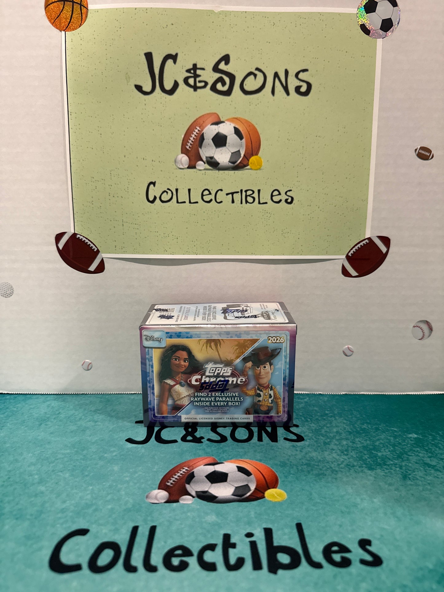 Topps Chrome 2026 Disney Blaster Box