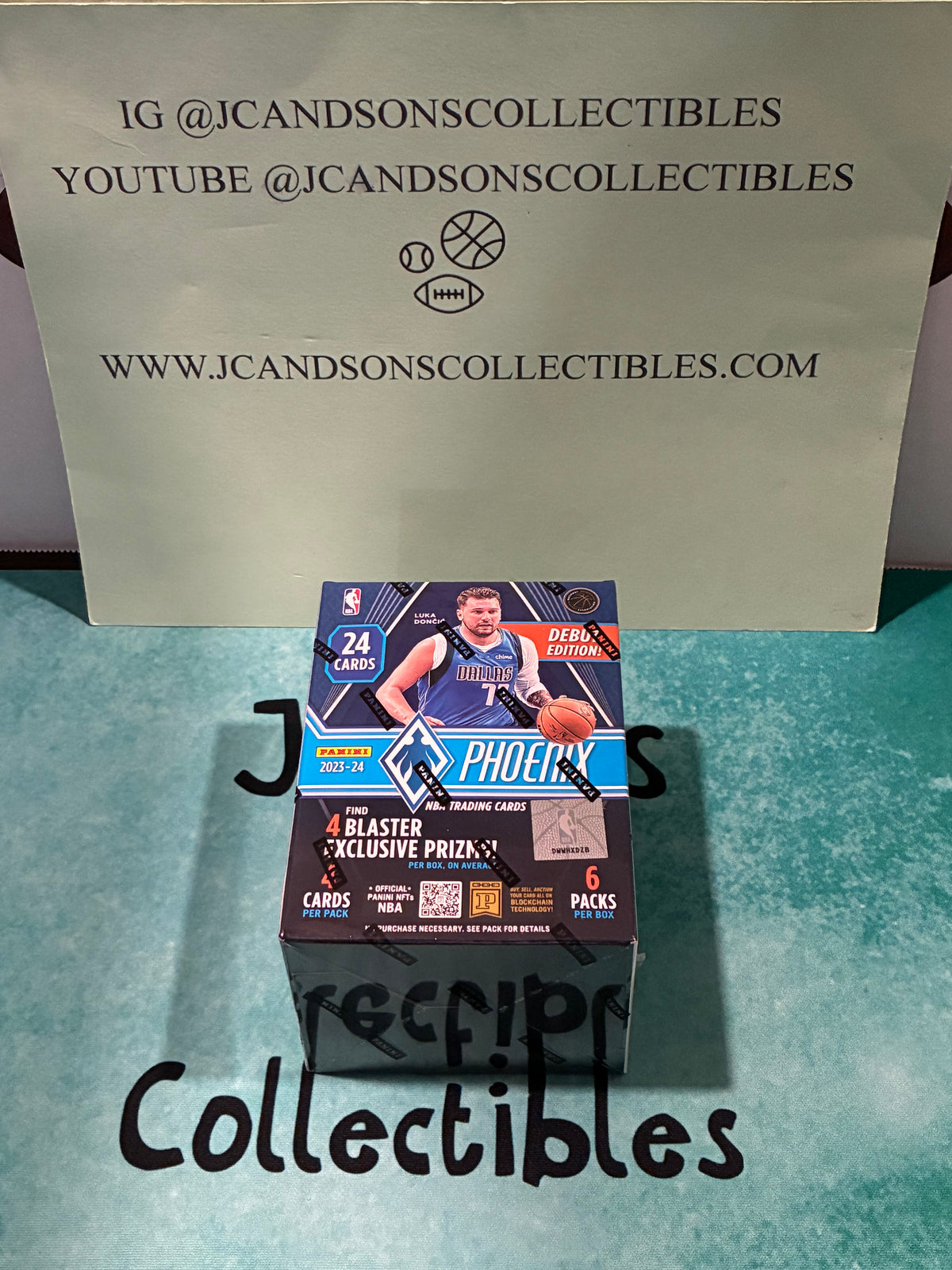 2023-24 Panini Phoenix Debut Edition NBA Basketball Factory Sealed Blaster Box