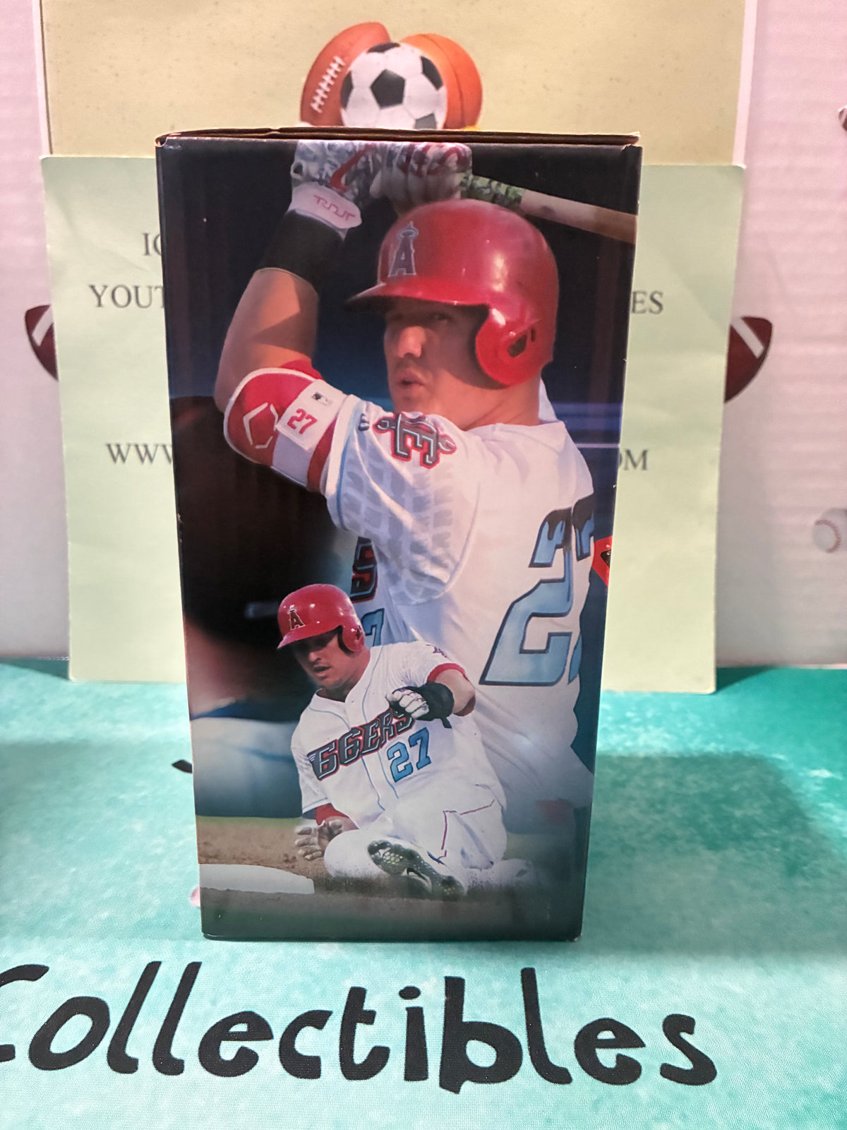 Mike Trout Bobblehead IE 66ers SGA 5/26/18 Angels Limited Edition Giveaway Rare