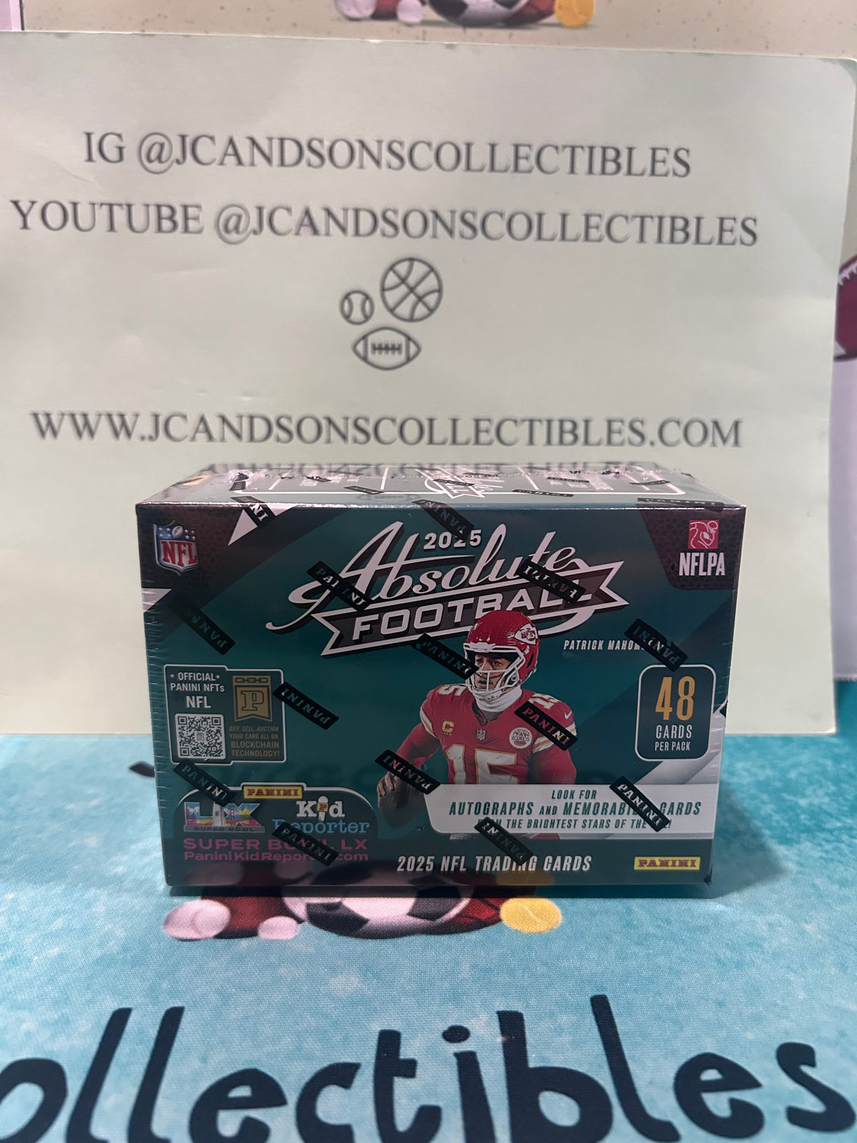 2025 Panini Absolute Football Blaster Box Green Box Factory Sealed New