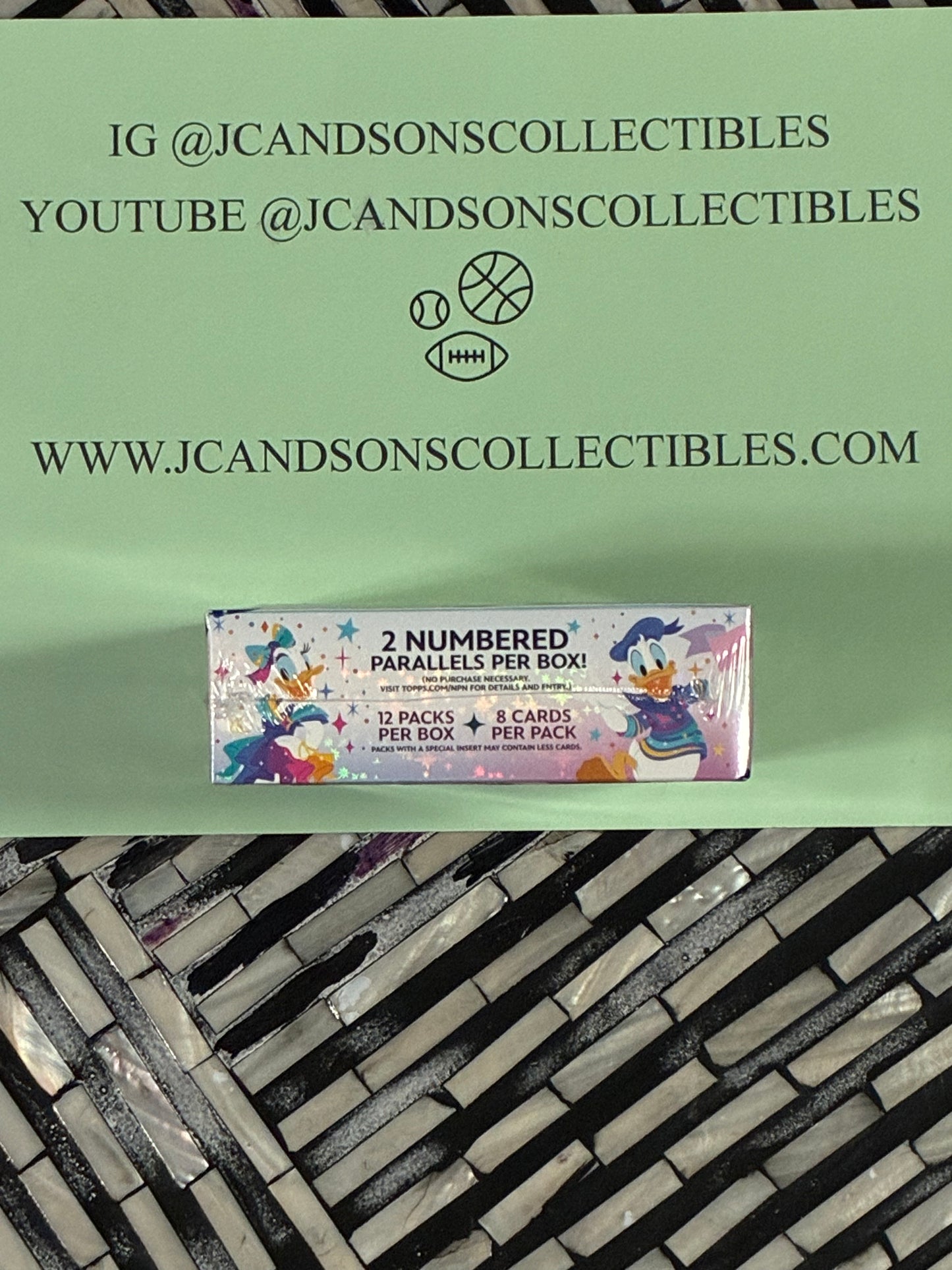 2025 Topps Disneyland 70th Anniversary Hobby Box Sealed