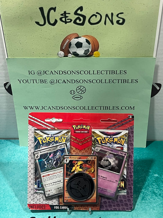 Pokemon TCG 2 Pack Blister Lost Origin Silver Tempest Revavroom Houndstone