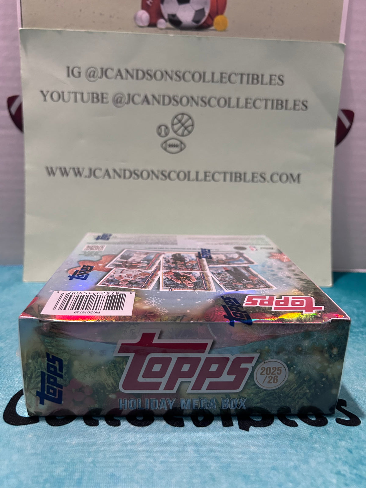 2025-2026 Topps Basketball Holiday Mega Box (Factory Sealed)