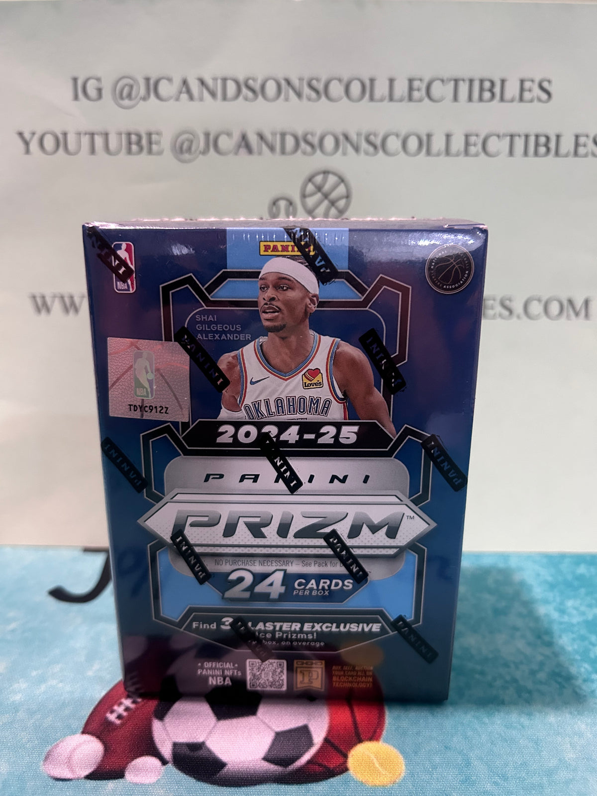 2024-2025 Panini PRIZM NBA Basketball Trading Cards Blaster Box Sealed
