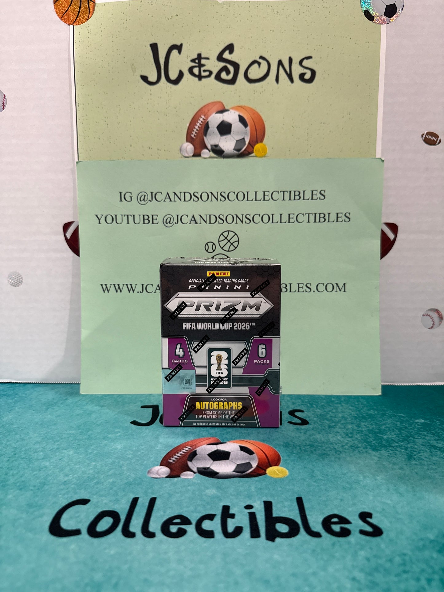 2026 Panini Prizm FIFA World Cup Blaster Box