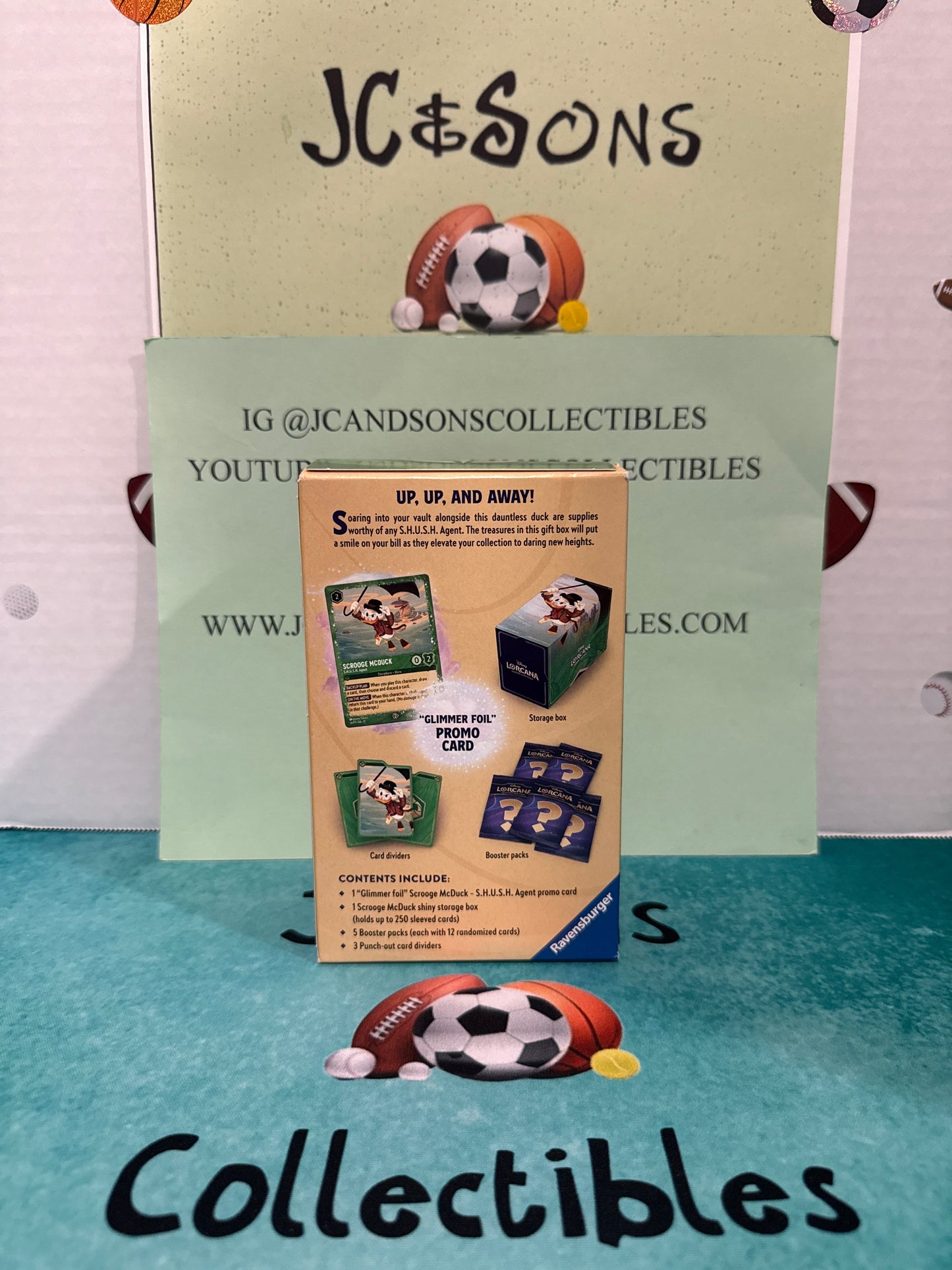 Disney Lorcana Scrooge McDuck Gift Box