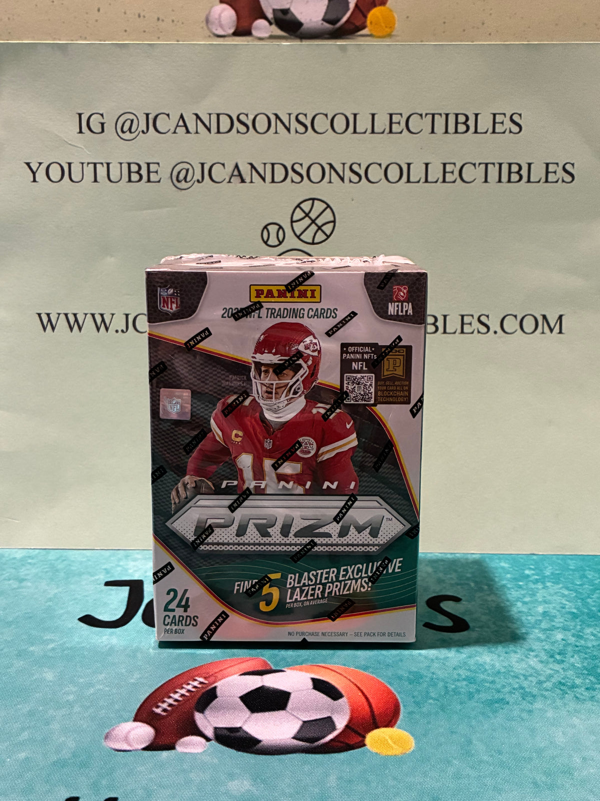 2025 Panini Prizm Football Factory Sealed NFL Blaster Box
