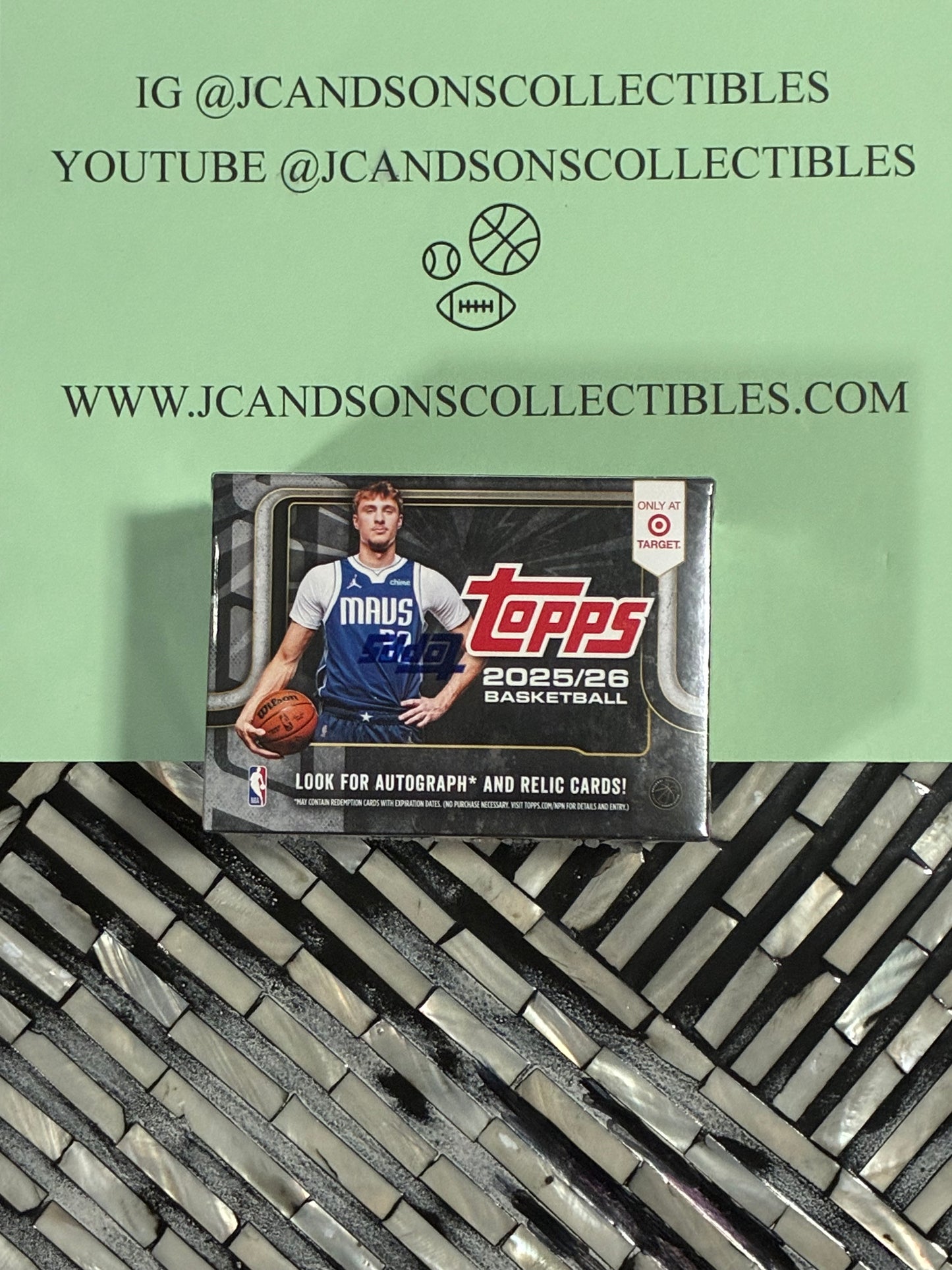 2025/26 Topps Basketball Black Friday Target Exclusive Blaster Box