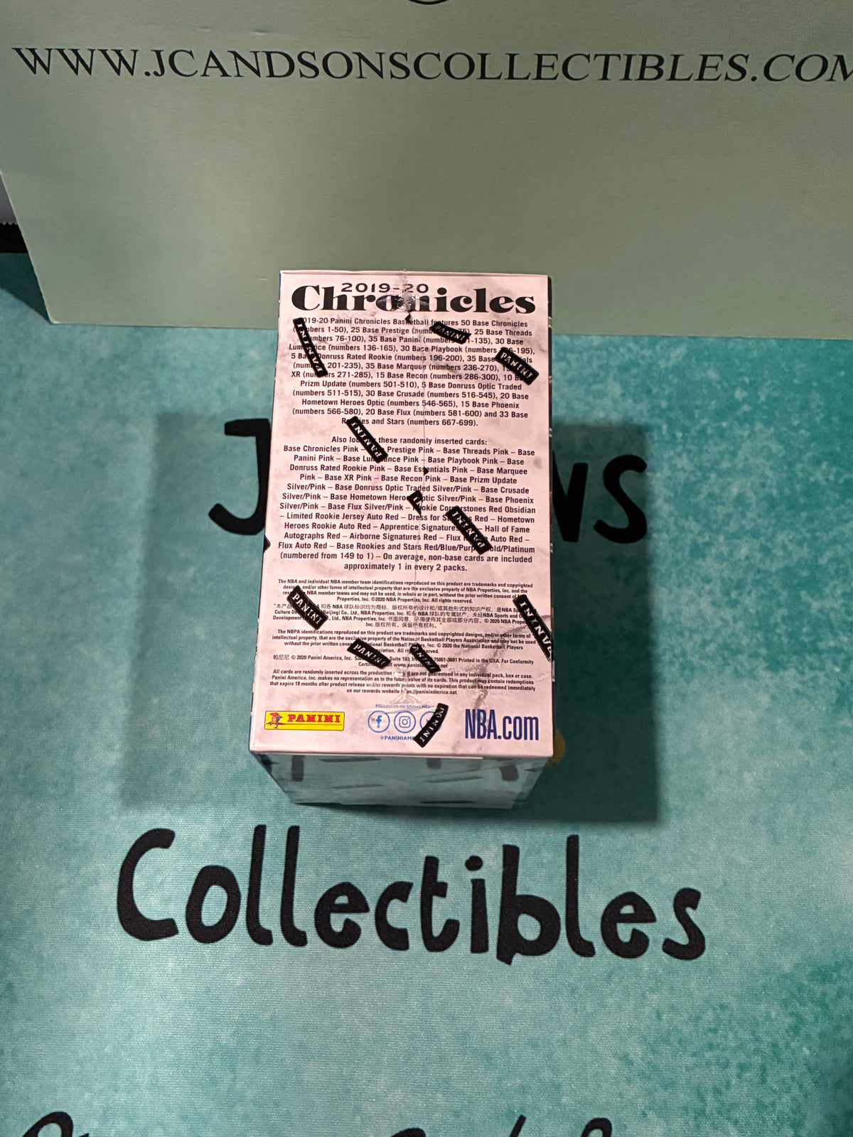 Panini 2019-20 Chronicles NBA Basketball Blaster Box 40 Cards Blaster Exclusive