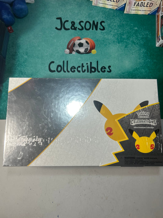 Pokémon 25th Anniversary Celebrations UPC Box Ultra Premium Collection - SEALED