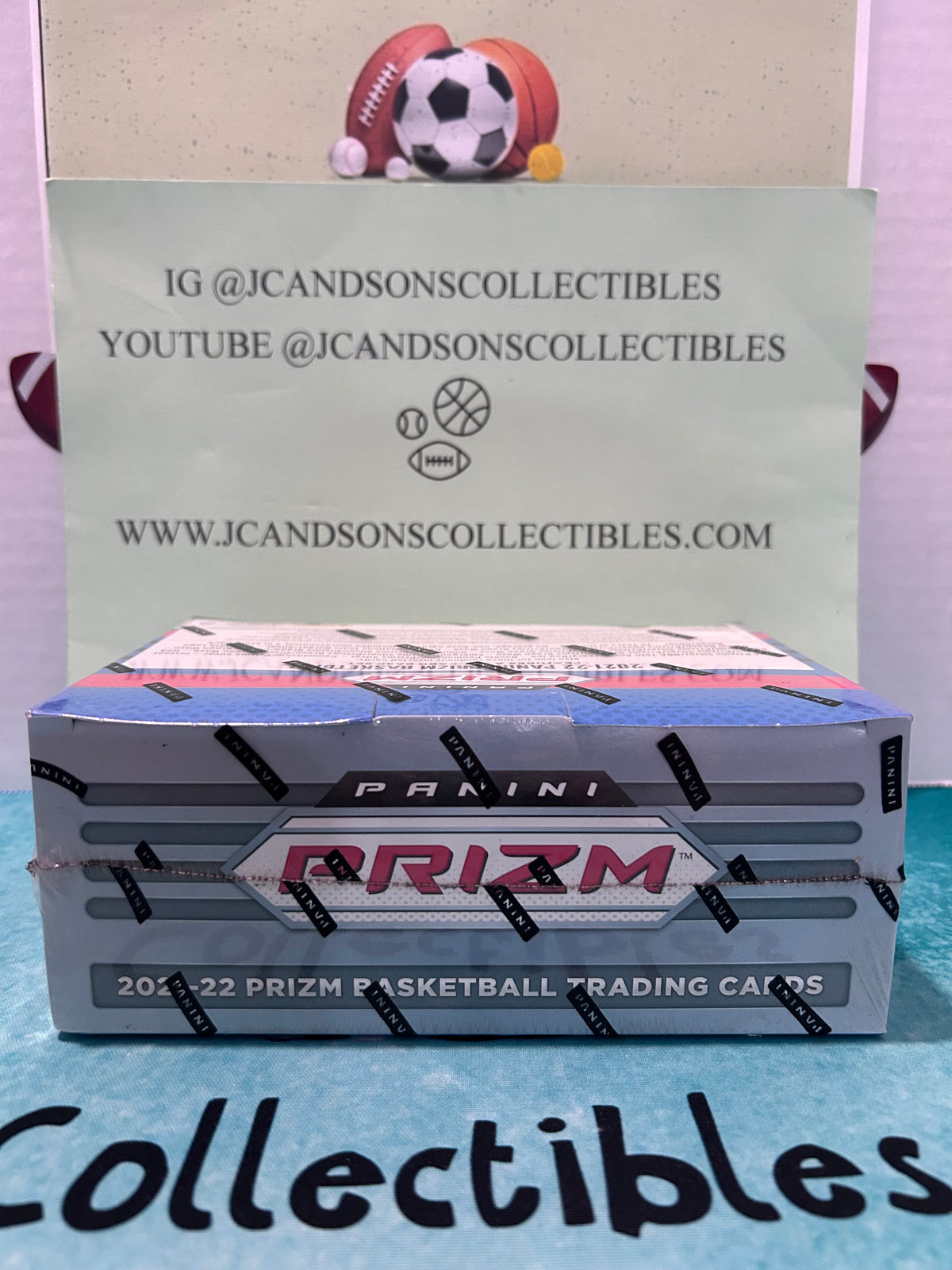 2021-2022 Panini Prizm Basketball Mega Box (Red Prizms)