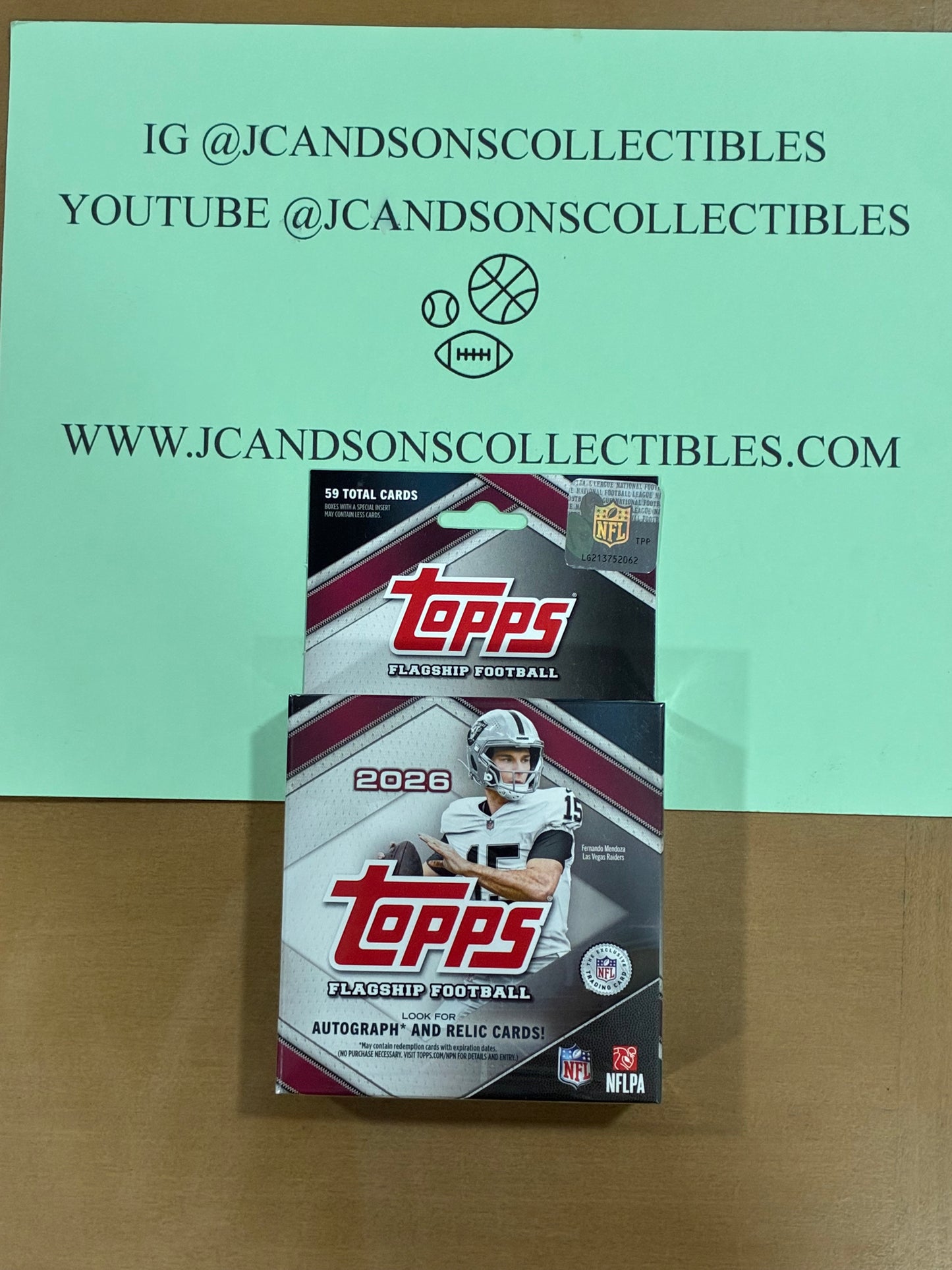 2026 Topps Flagship Football NFL Hanger Box Factory Sealed