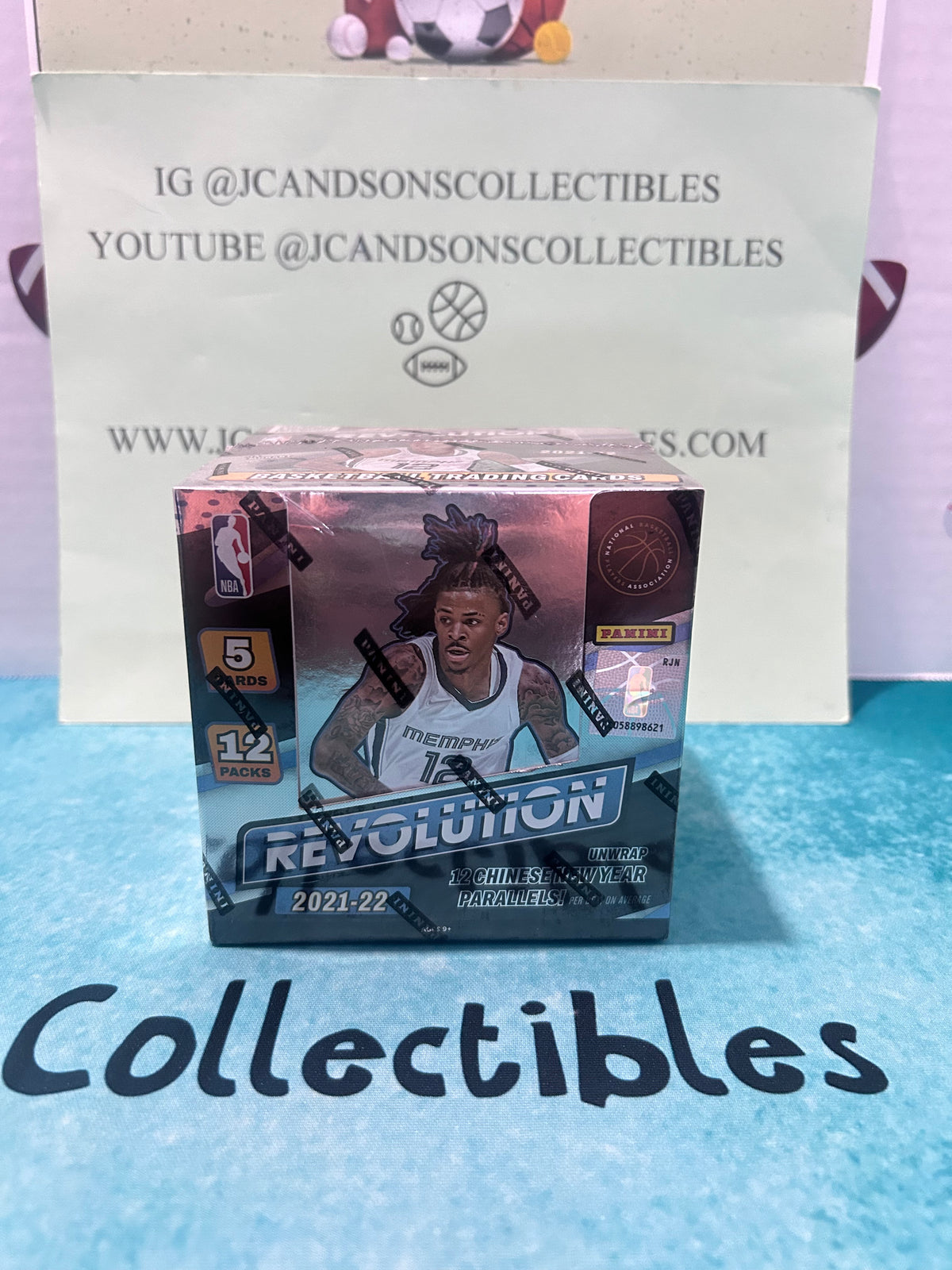 2021-2022 Panini Revolution NBA Basketball Chinese New Year Sealed Hobby Box!!