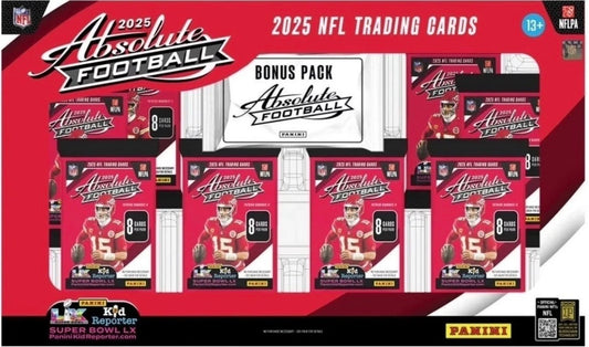 2025 Panini Absolute Football - Sams Club Exclusive Bundle Box