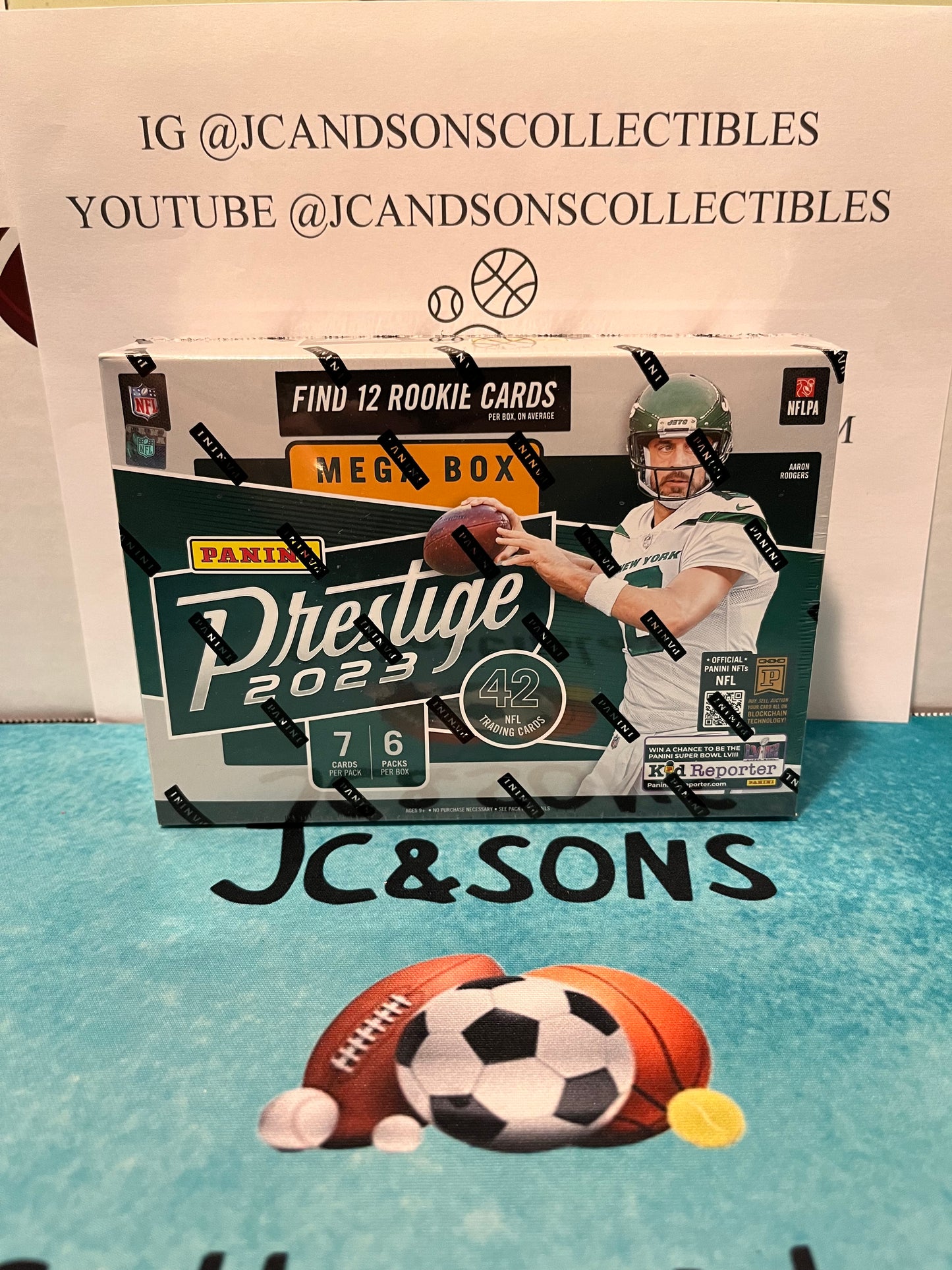 2023 Panini NFL Prestige Mega Box