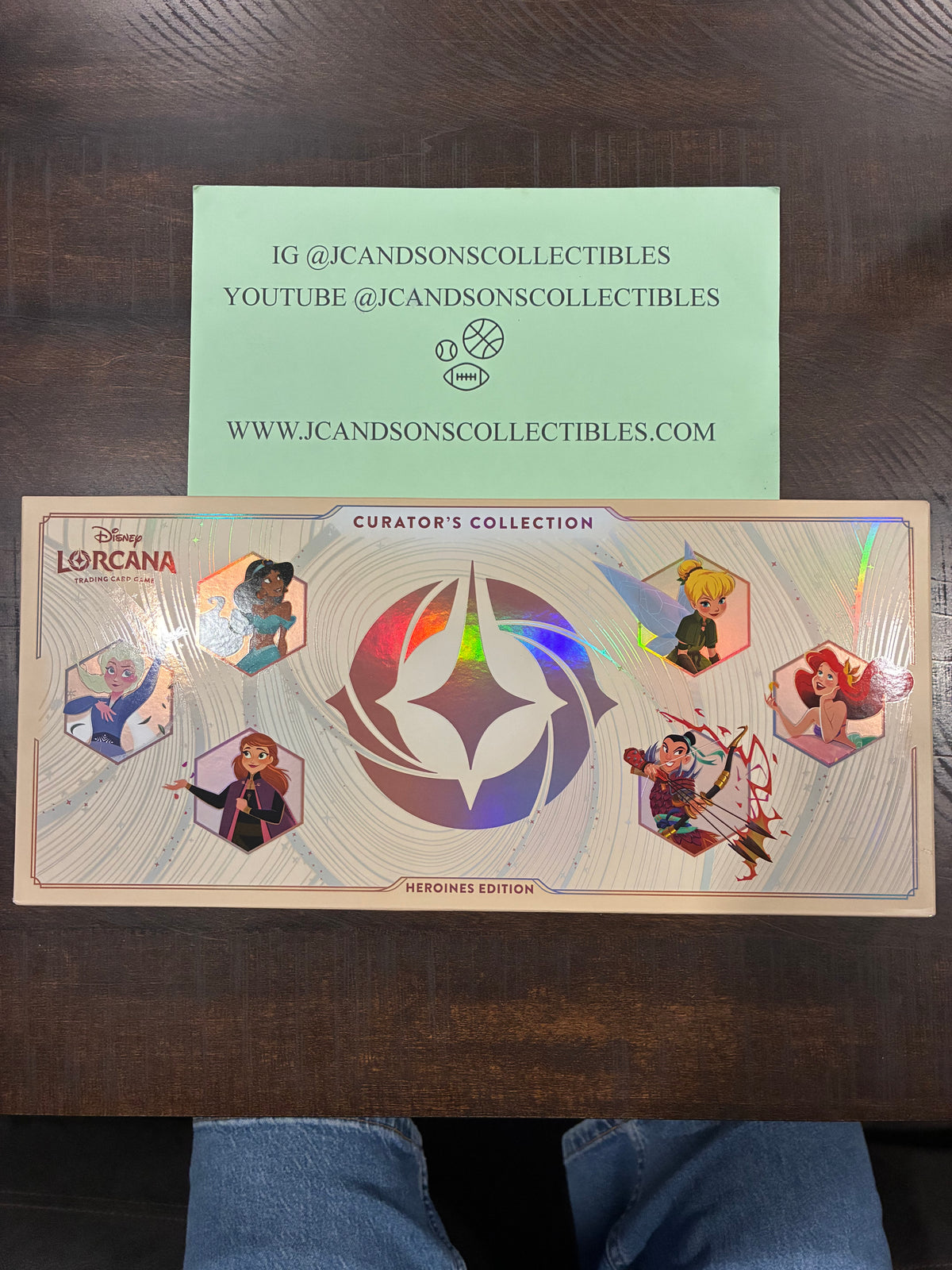 Disney Lorcana Curator's Collection Heroines Edition Box Sealed