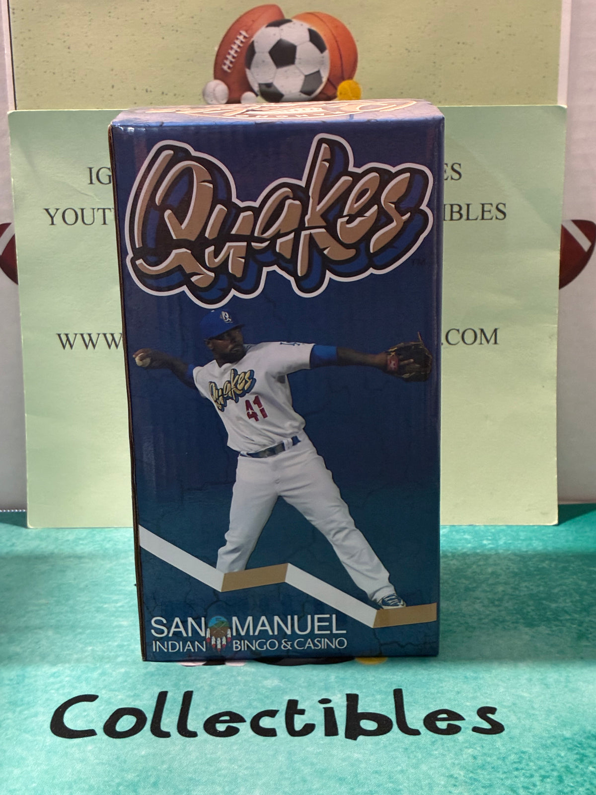 Rancho Cucamonga Quakes Howie Kendrick Bobblehead Limited! ONLY 1500 SGA LAD