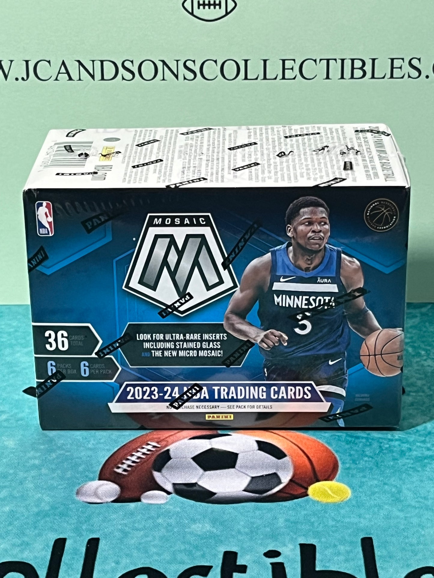 2023-24 Panini Mosaic Basketball Blaster Box NBA Trading Cards - Factory SEALED