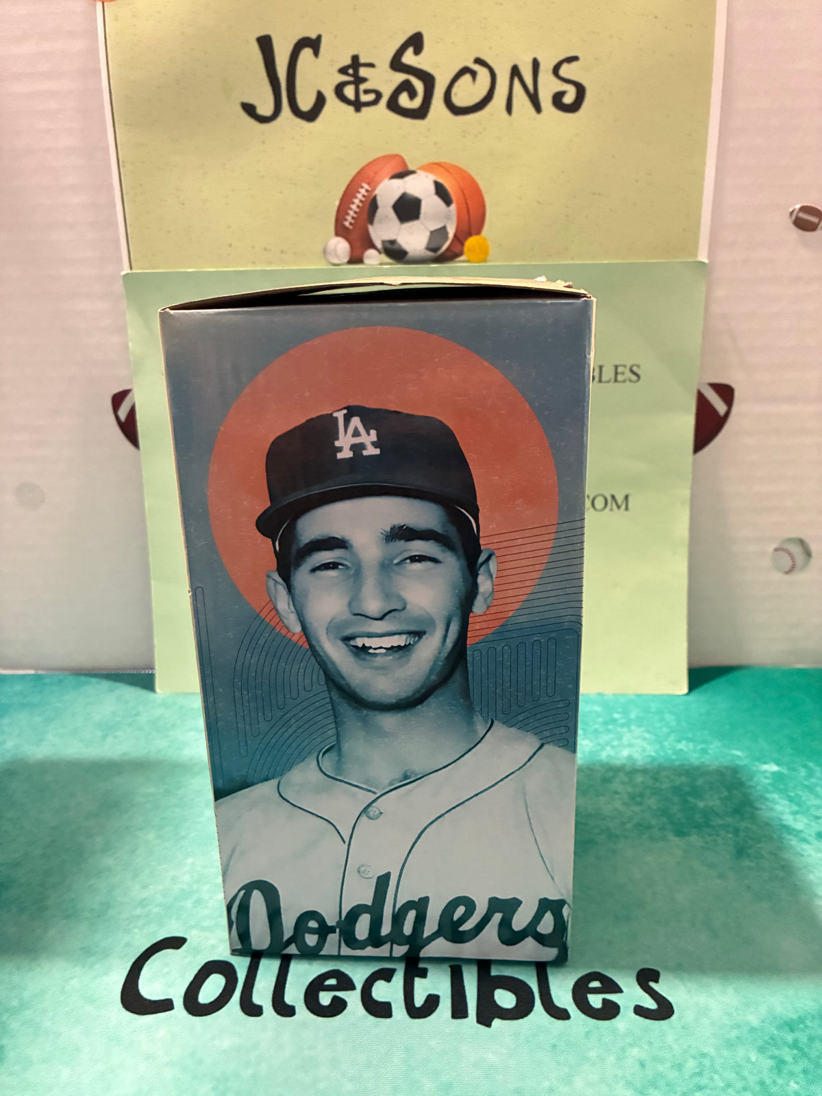 Sandy Koufax 2024 Los Angeles Dodgers Bobble Bobblehead SGA 8-7-24 NEW IN BOX