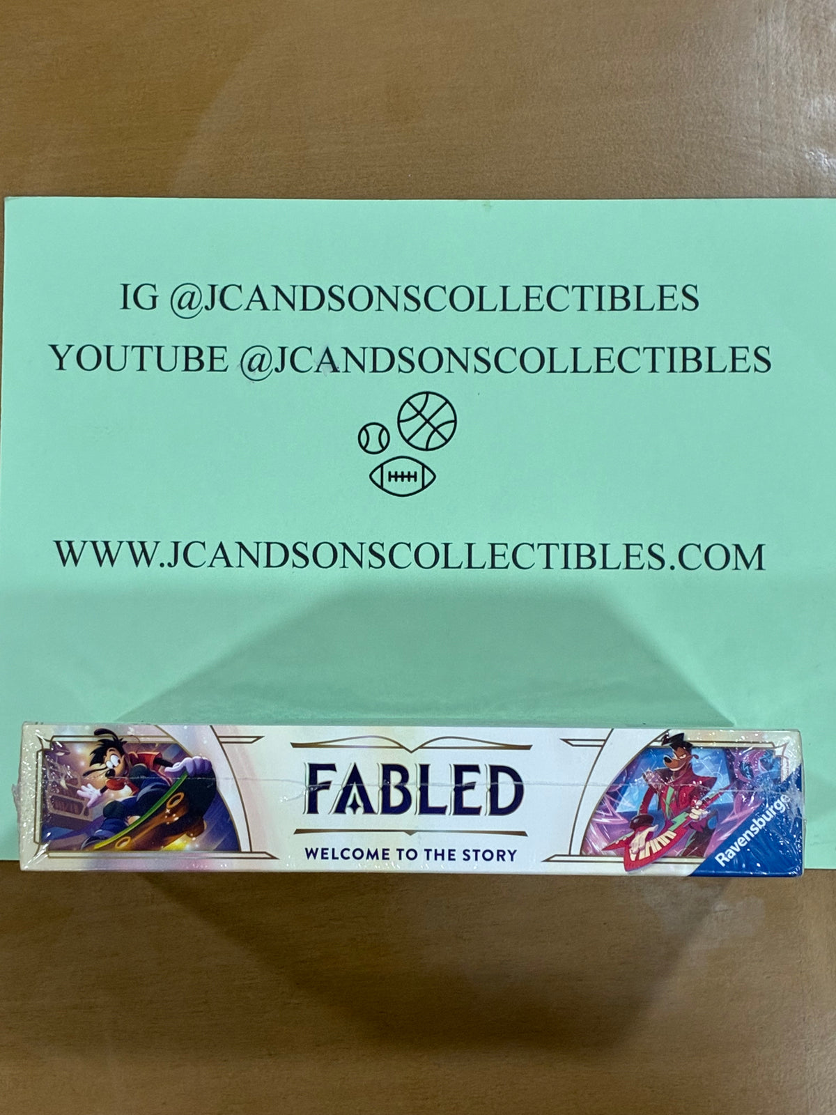 Disney Lorcana Fabled Booster Box Factory Sealed - 24 Packs