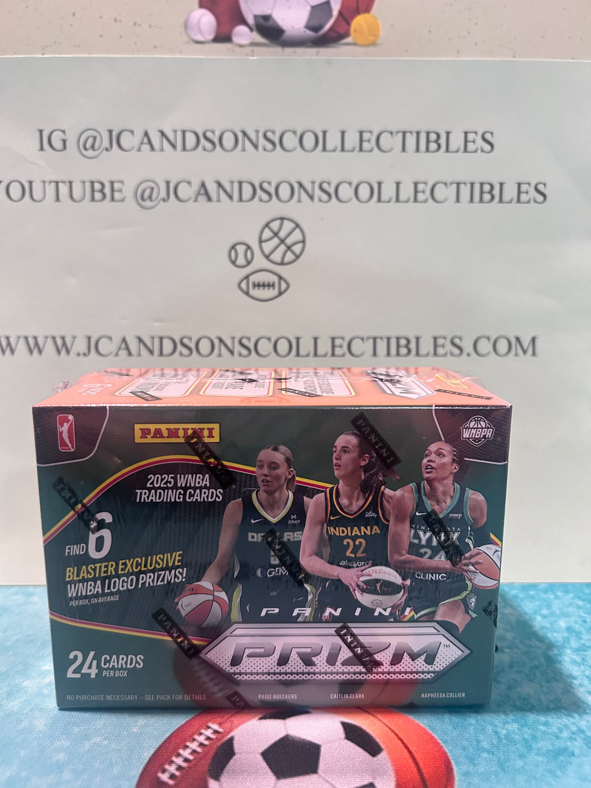 2025 Panini Prizm DSG Exclusive WNBA Logo Blaster Box Factory Sealed