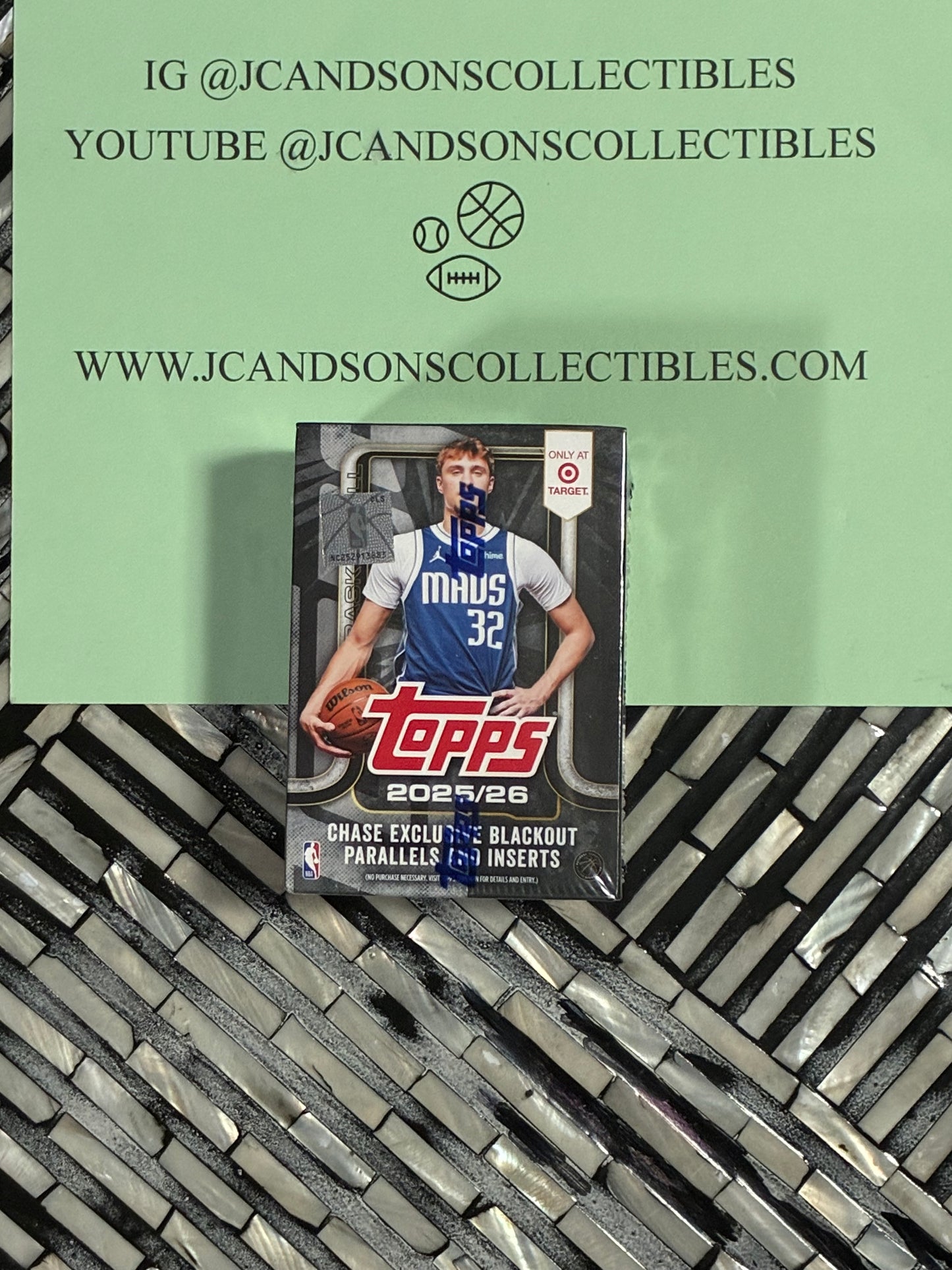 2025/26 Topps Basketball Black Friday Target Exclusive Blaster Box