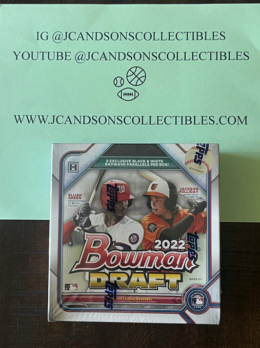 2022 BOWMAN DRAFT BASEBALL HOBBY LITE BOX