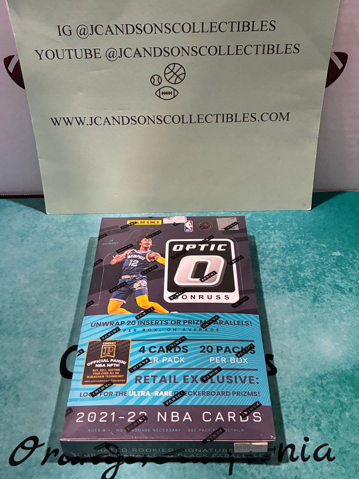 2021-22 Panini Donruss Optic Basketball Retail Box - New Sealed