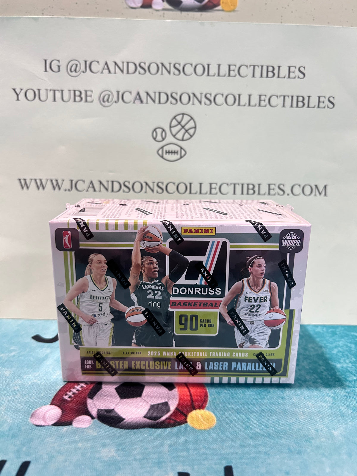2025 Donruss WNBA Basketball Blaster Box FACTORY SEALED